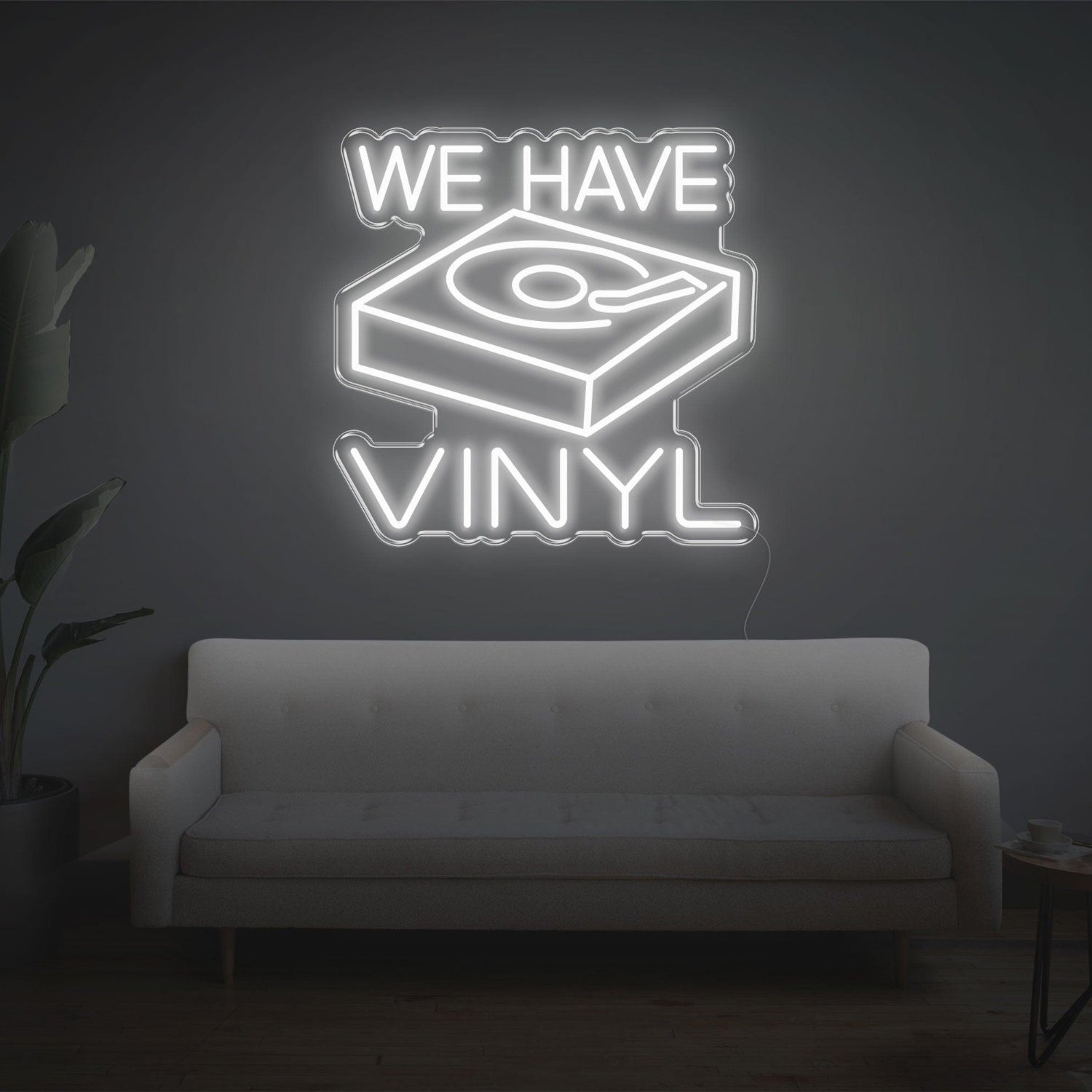 Bright Green Vinyl Record Player Led Neon Sign For Home And Music Store Decor | Shineneon