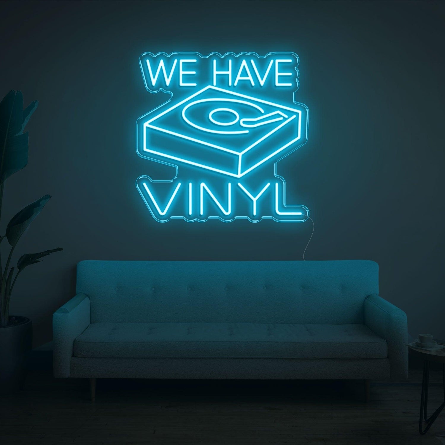 Bright Green Vinyl Record Player Led Neon Sign For Home And Music Store Decor | Shineneon