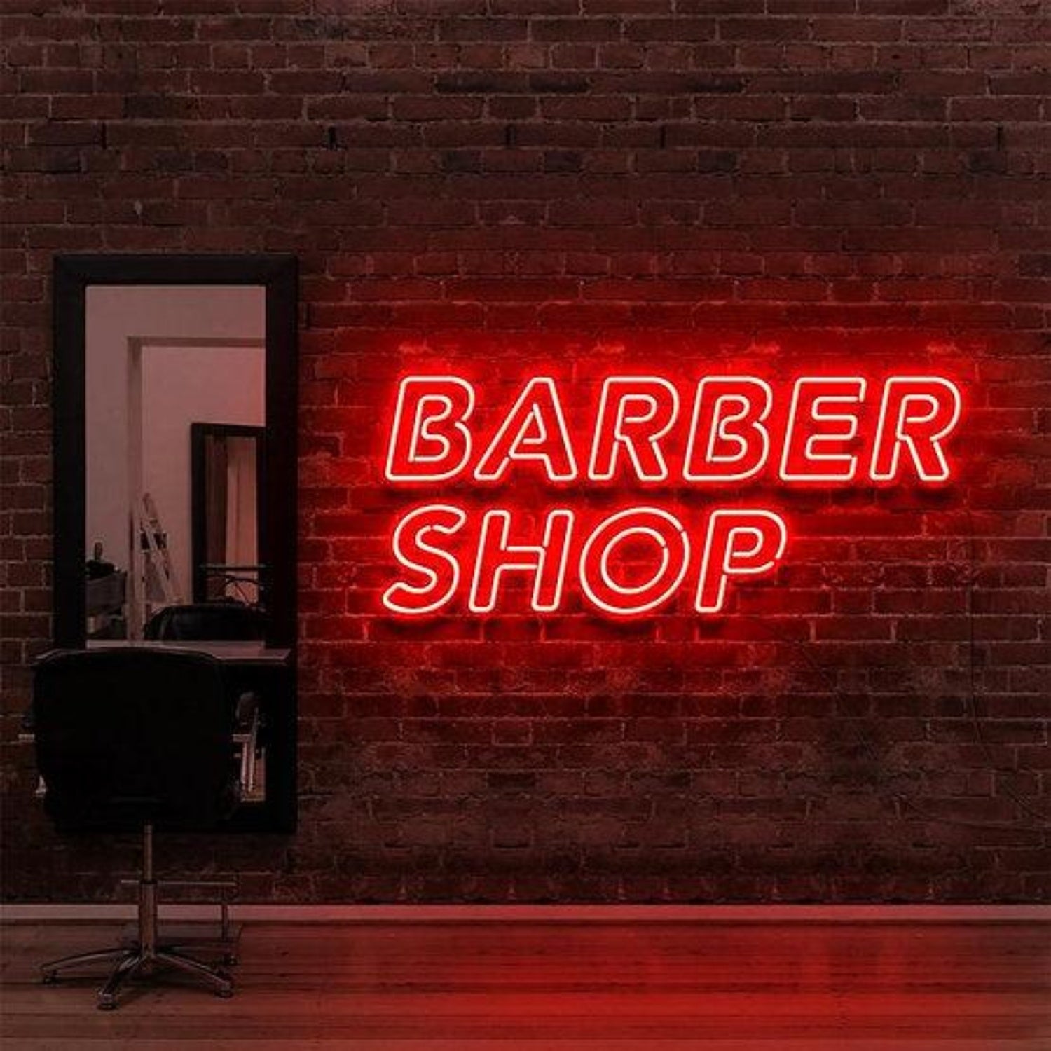 Bright Pink Barber Shop Led Neon Sign For Retro Barber Shop Wall Decor | Shineneon