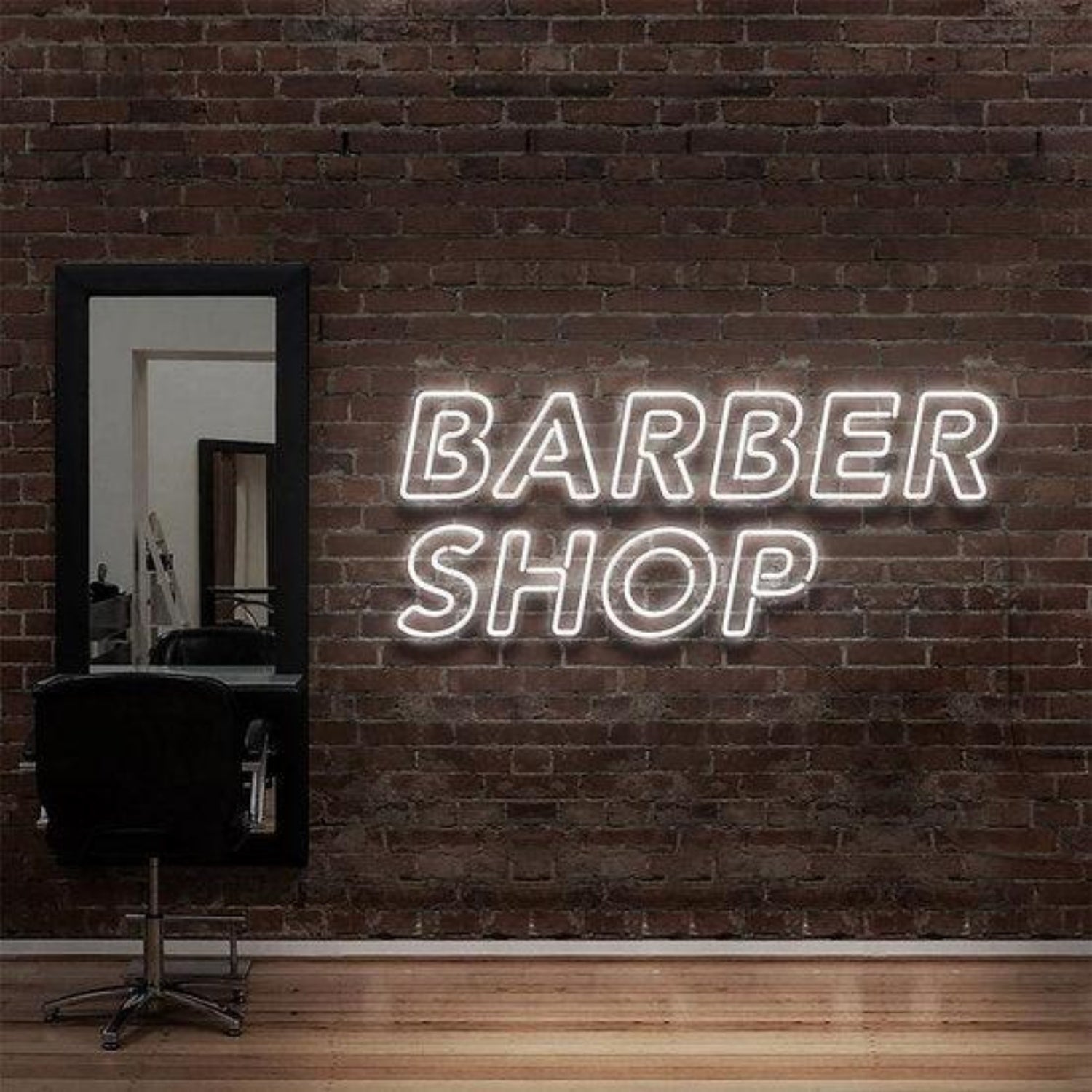 Bright Pink Barber Shop Led Neon Sign For Retro Barber Shop Wall Decor | Shineneon