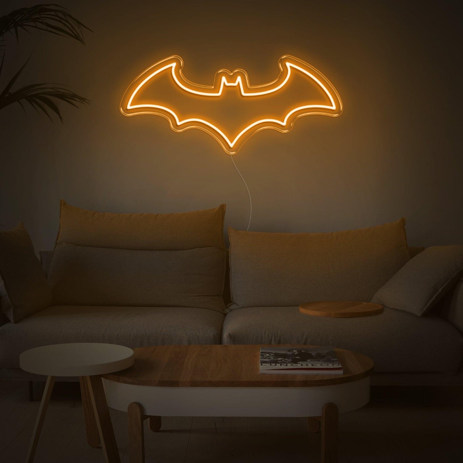 Bright Pink Batman Bat Led Neon Sign Home Decor | Shineneon