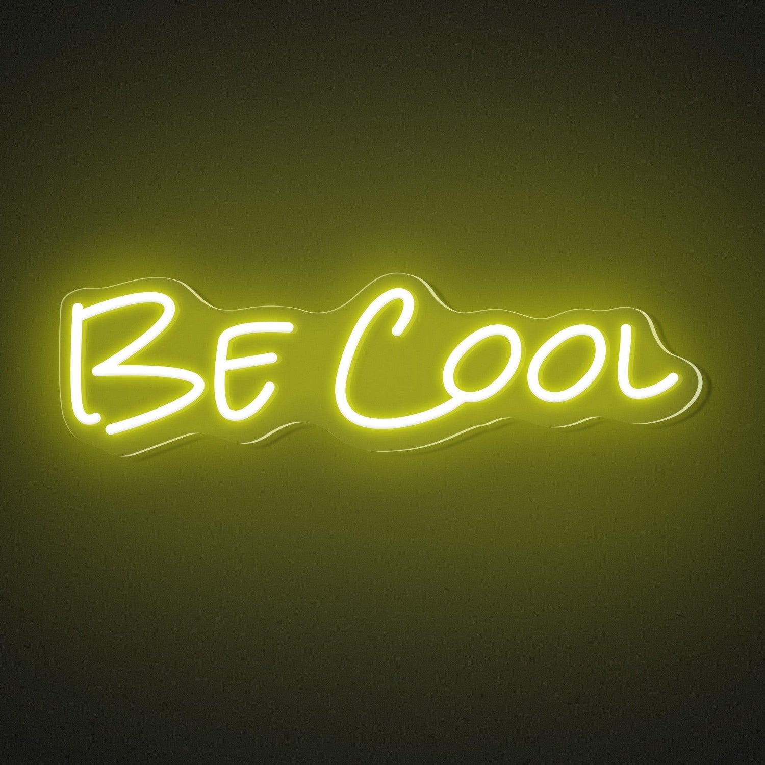 Bright Pink Be Cool Led Neon Sign For Bedroom Studio Cafe Wall Decor | Shineneon