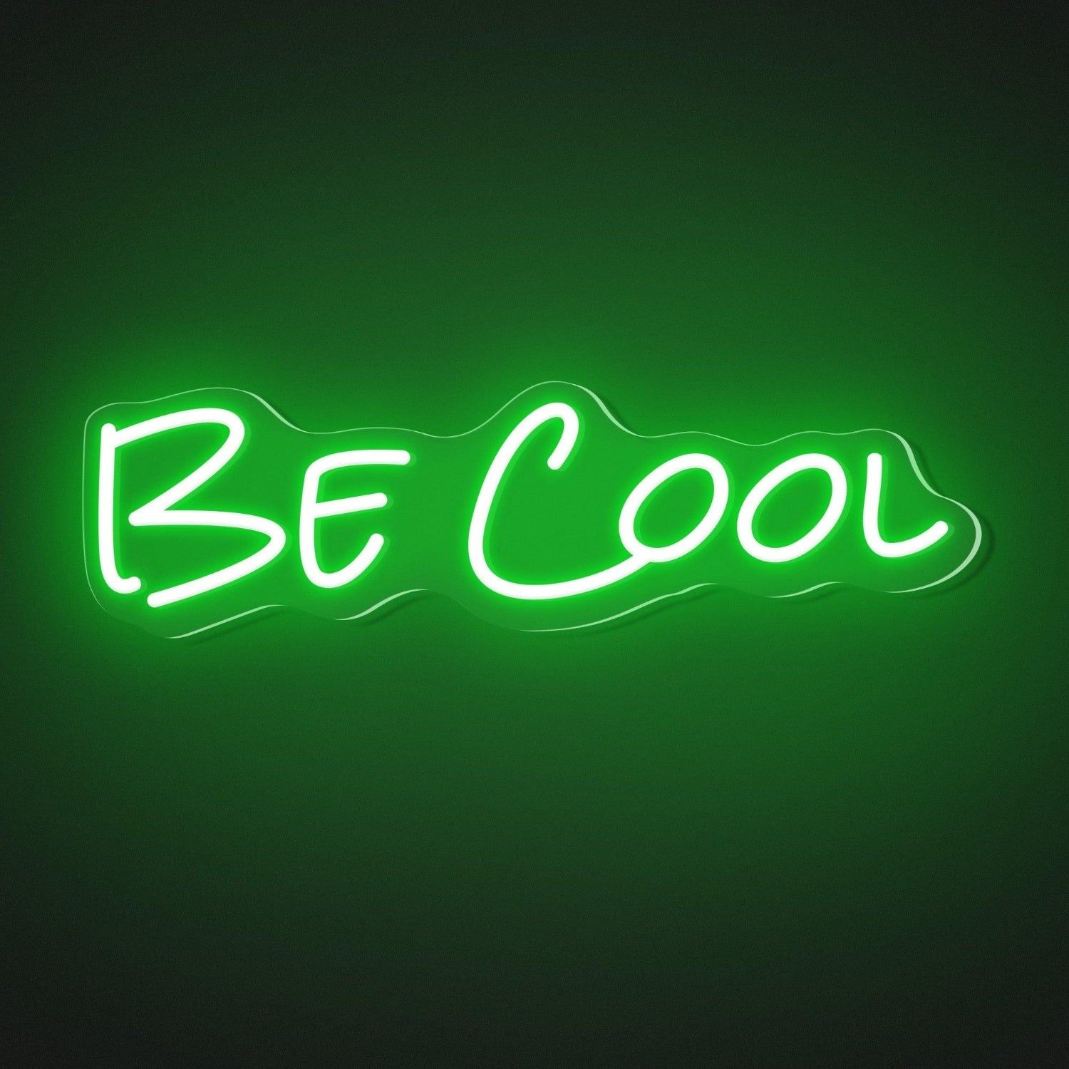 Bright Pink Be Cool Led Neon Sign For Bedroom Studio Cafe Wall Decor | Shineneon