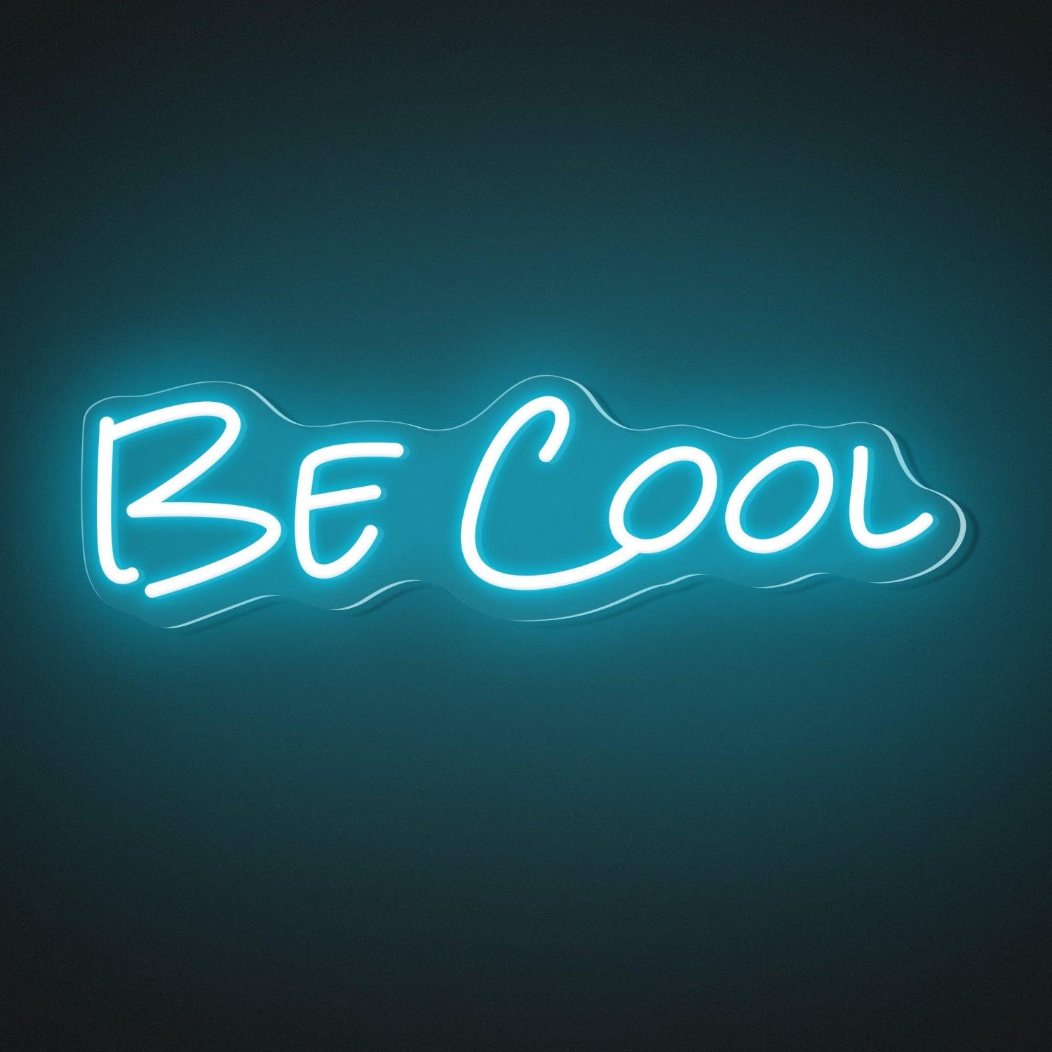 Bright Pink Be Cool Led Neon Sign For Bedroom Studio Cafe Wall Decor | Shineneon