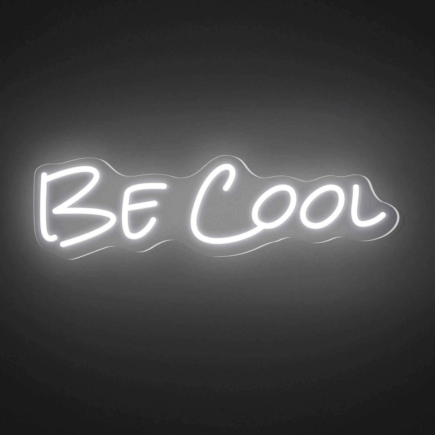 Bright Pink Be Cool Led Neon Sign For Bedroom Studio Cafe Wall Decor | Shineneon