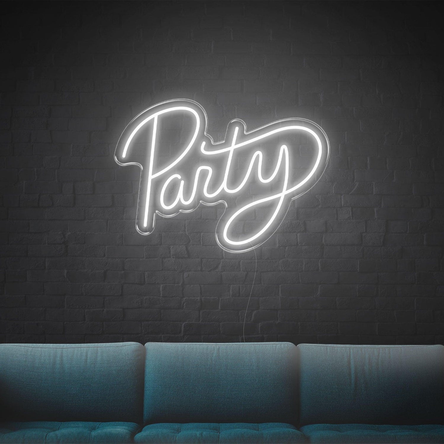 Bright Pink Handwritten Party Led Neon Sign For Home Bar Decor | Shineneon