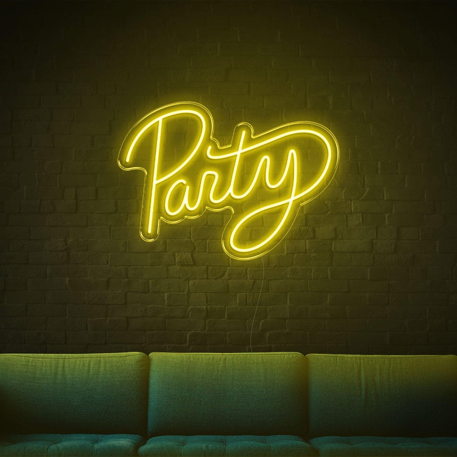 Bright Pink Handwritten Party Led Neon Sign For Home Bar Decor | Shineneon