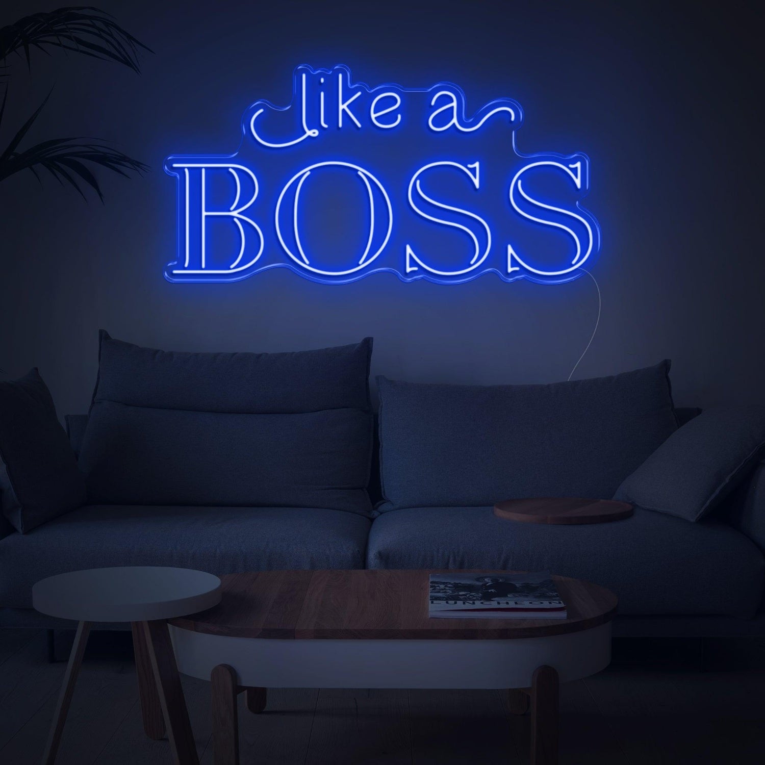 Bright Pink Like A Boss Led Neon Sign For Modern Home Decor | Shineneon