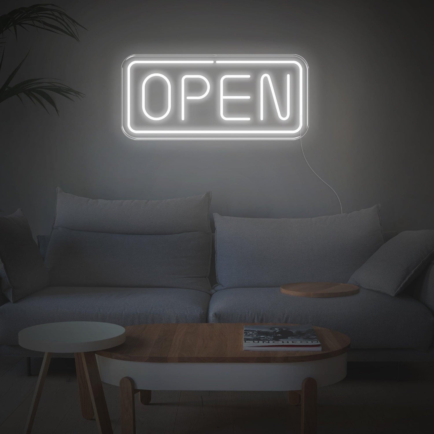 Bright Pink Open Led Neon Sign For Cafe And Home Decor | Shineneon