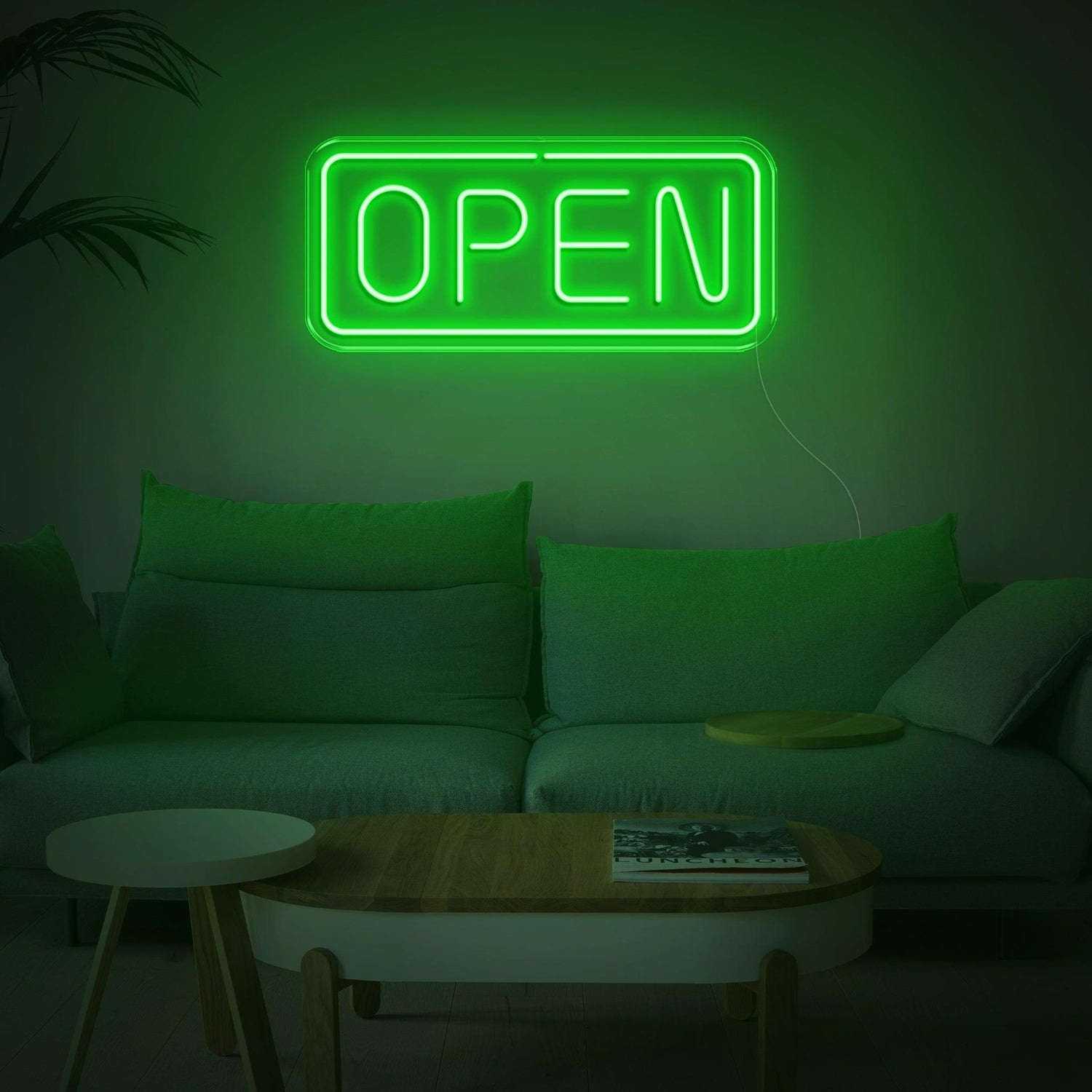 Bright Pink Open Led Neon Sign For Cafe And Home Decor | Shineneon