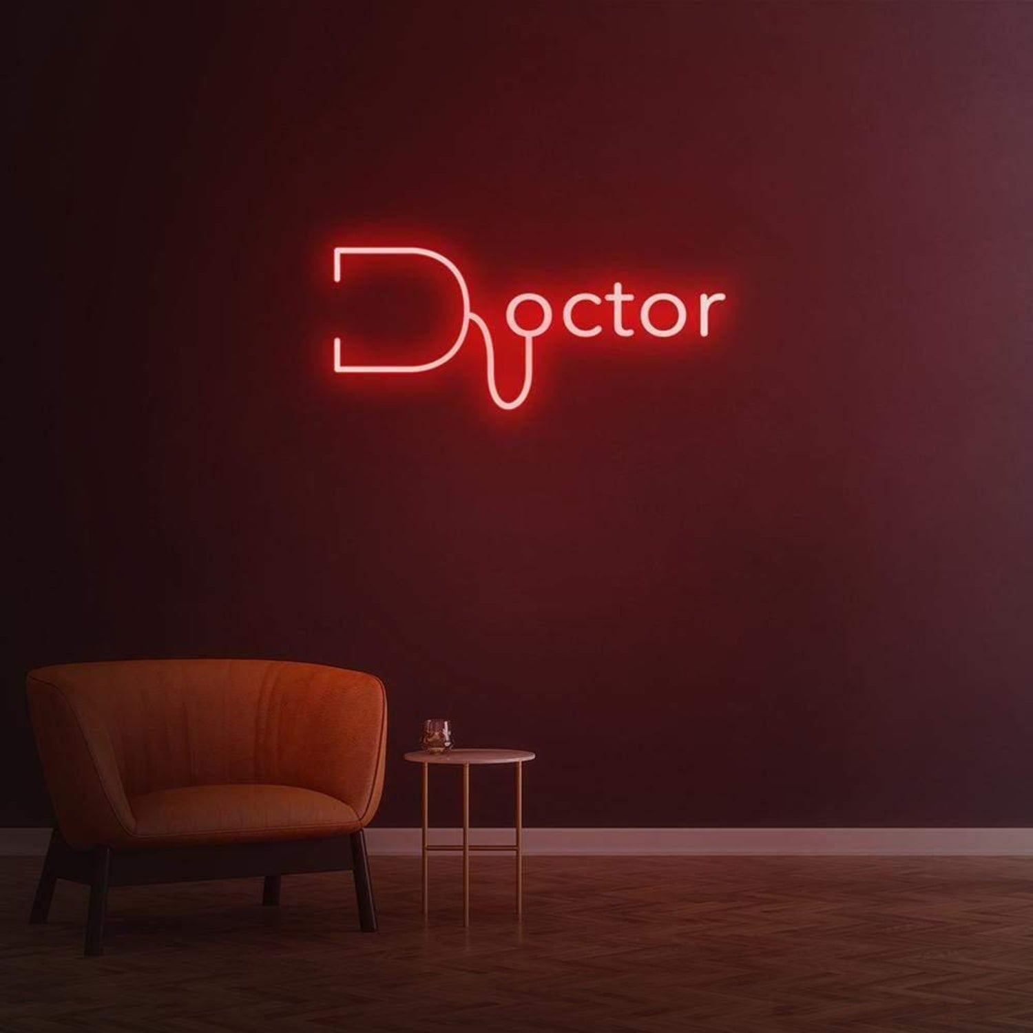 Bright Pink-Purple Doctor Led Neon Sign For Clinic Studio Decor | Shineneon