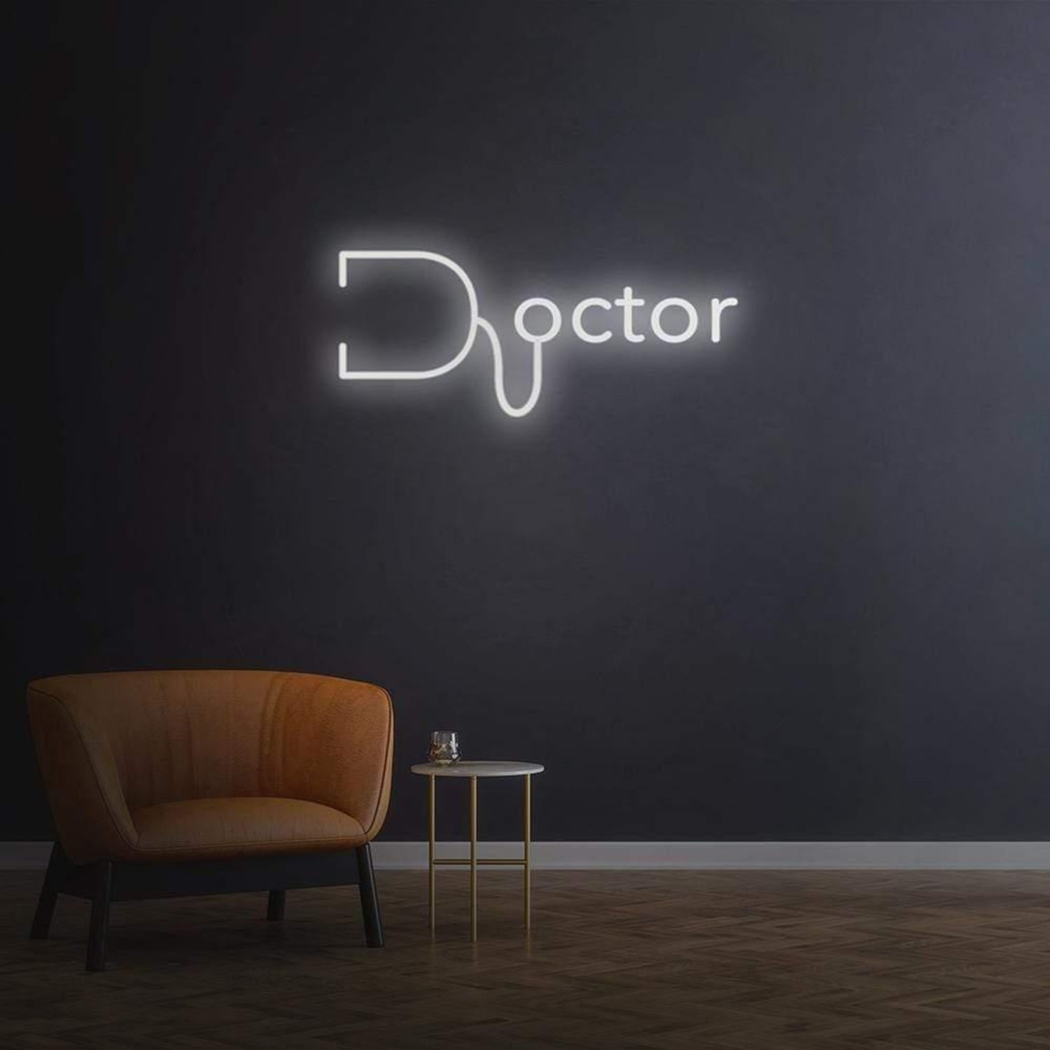 Bright Pink-Purple Doctor Led Neon Sign For Clinic Studio Decor | Shineneon