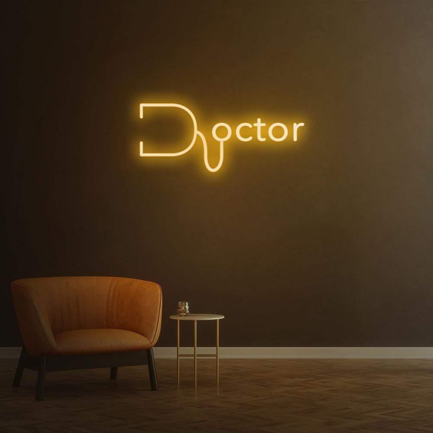 Bright Pink-Purple Doctor Led Neon Sign For Clinic Studio Decor | Shineneon