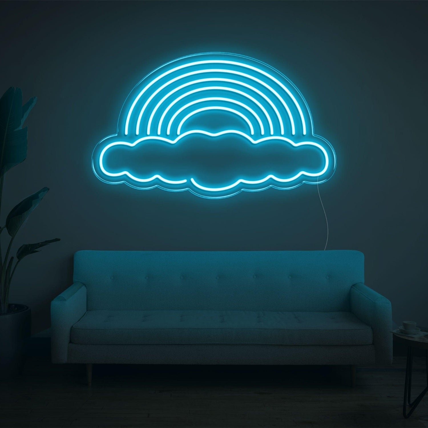 Bright Pink Rainbow Cloud Led Neon Sign For Modern Home Wall Decor | Shineneon