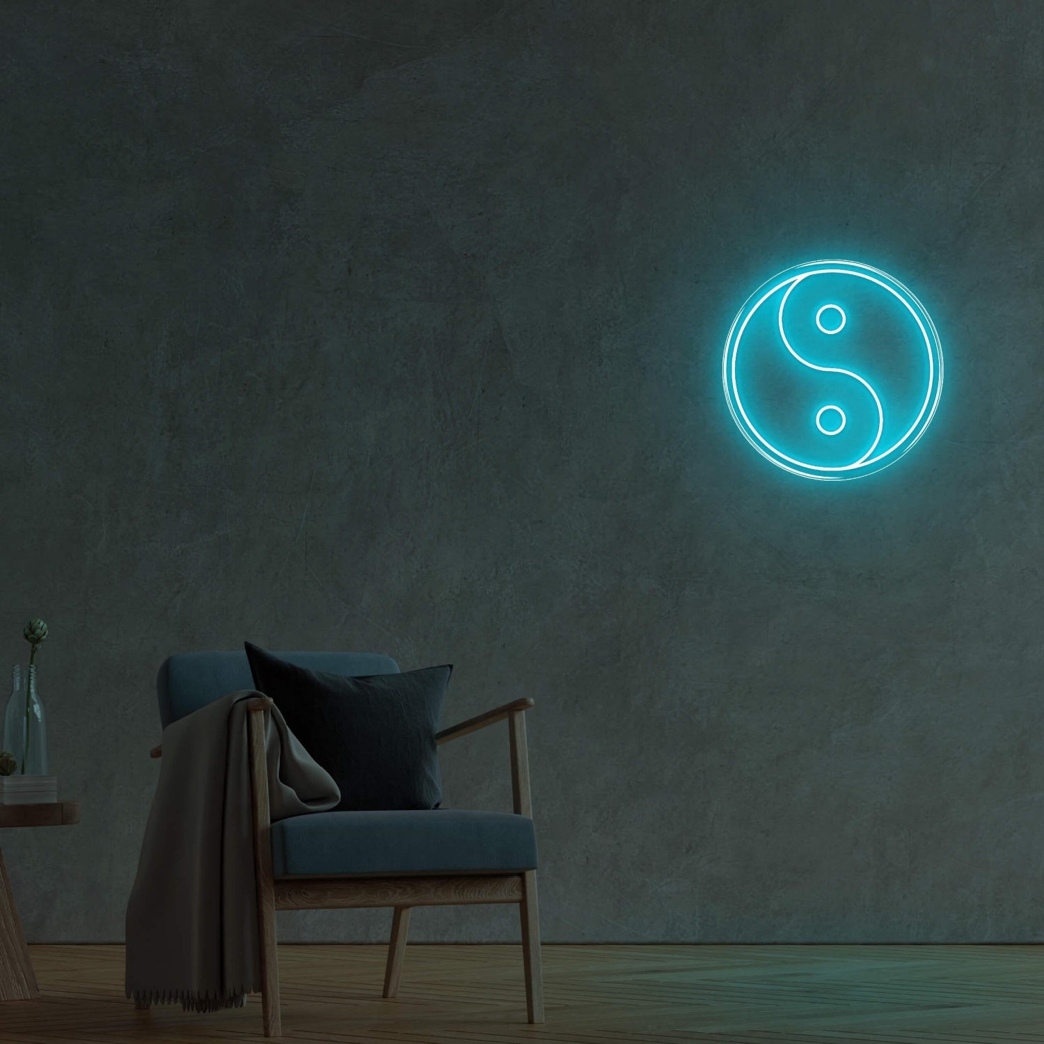 Bright Pink Yin Yang Led Neon Sign Modern Home Decor | Shineneon