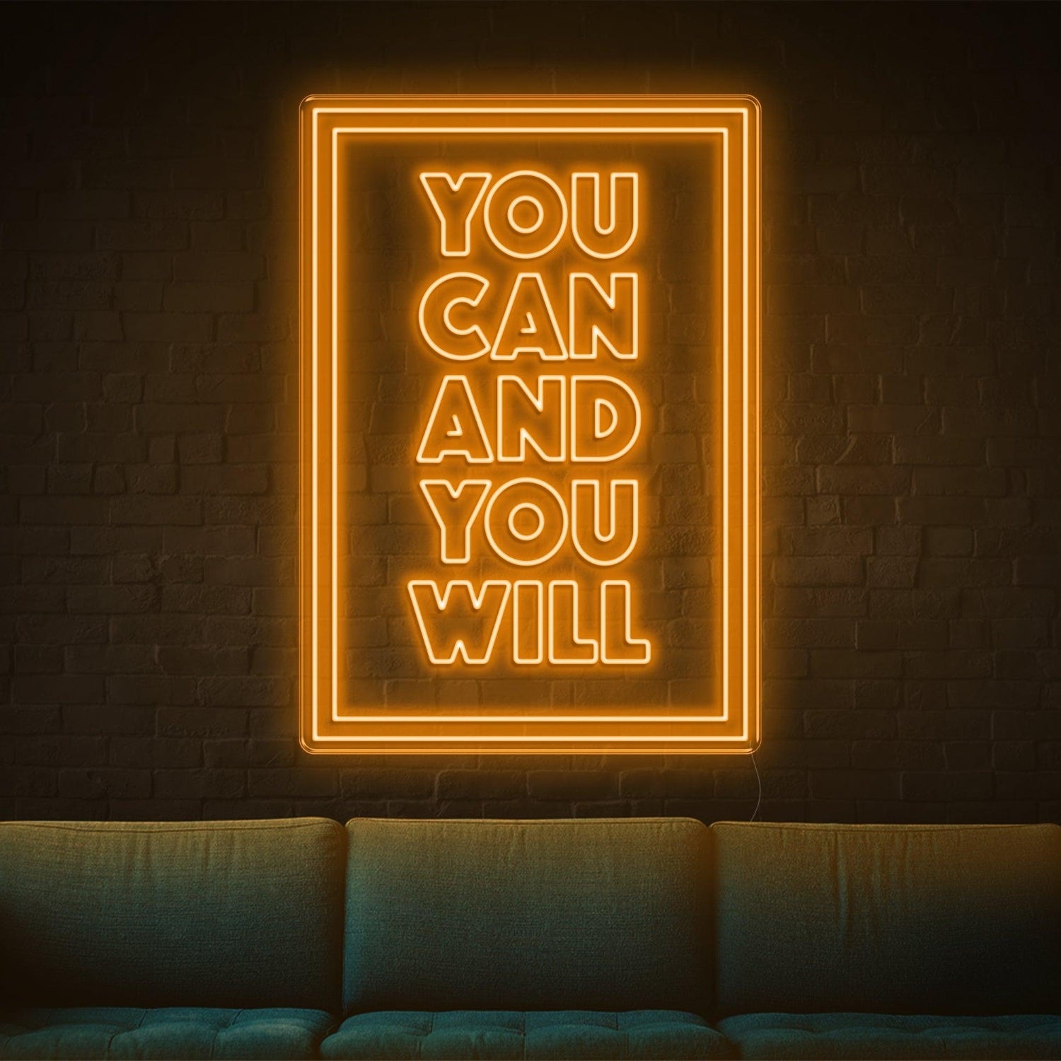 Bright Pink You Can And You Will Led Neon Sign For Home Decor | Shineneon