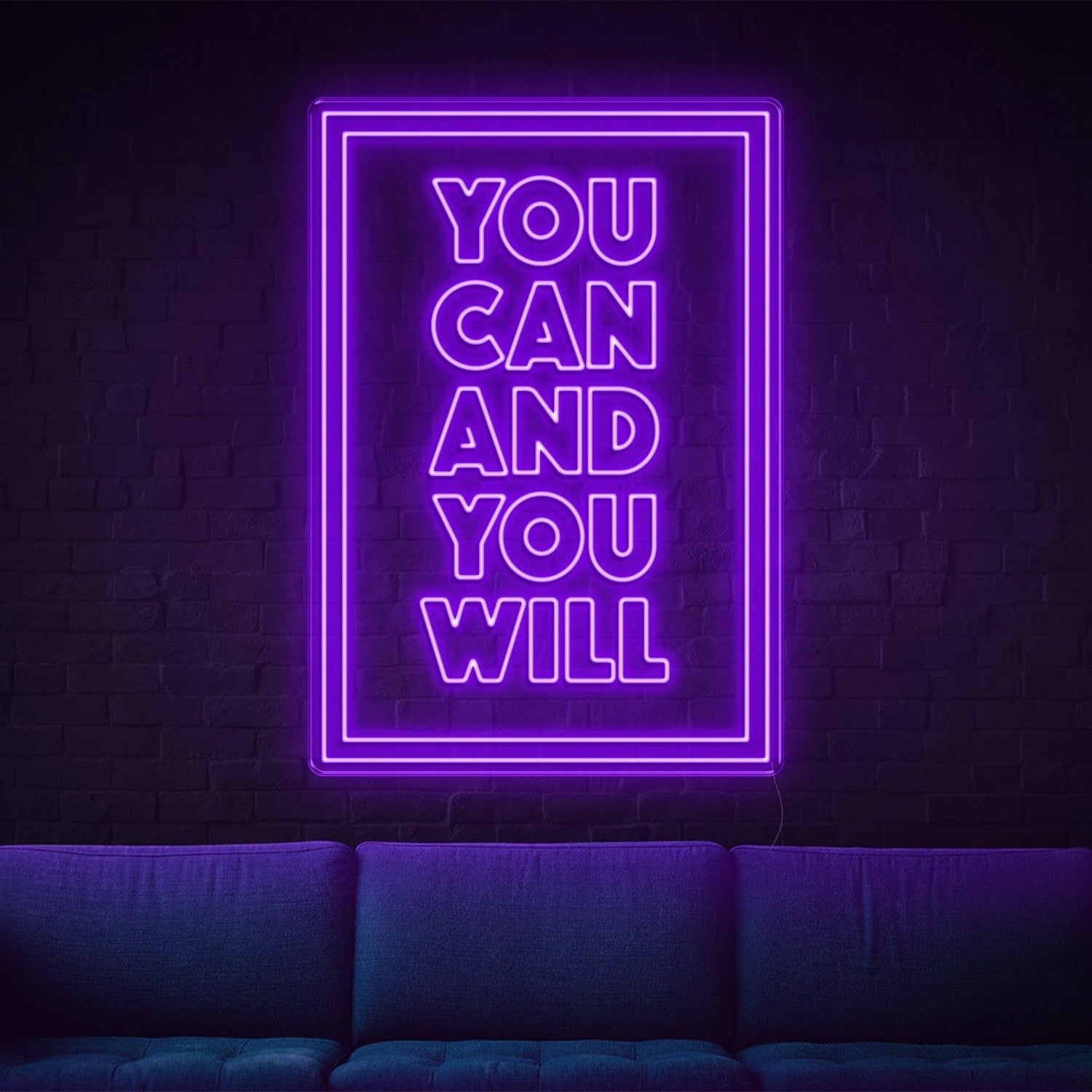 Bright Pink You Can And You Will Led Neon Sign For Home Decor | Shineneon