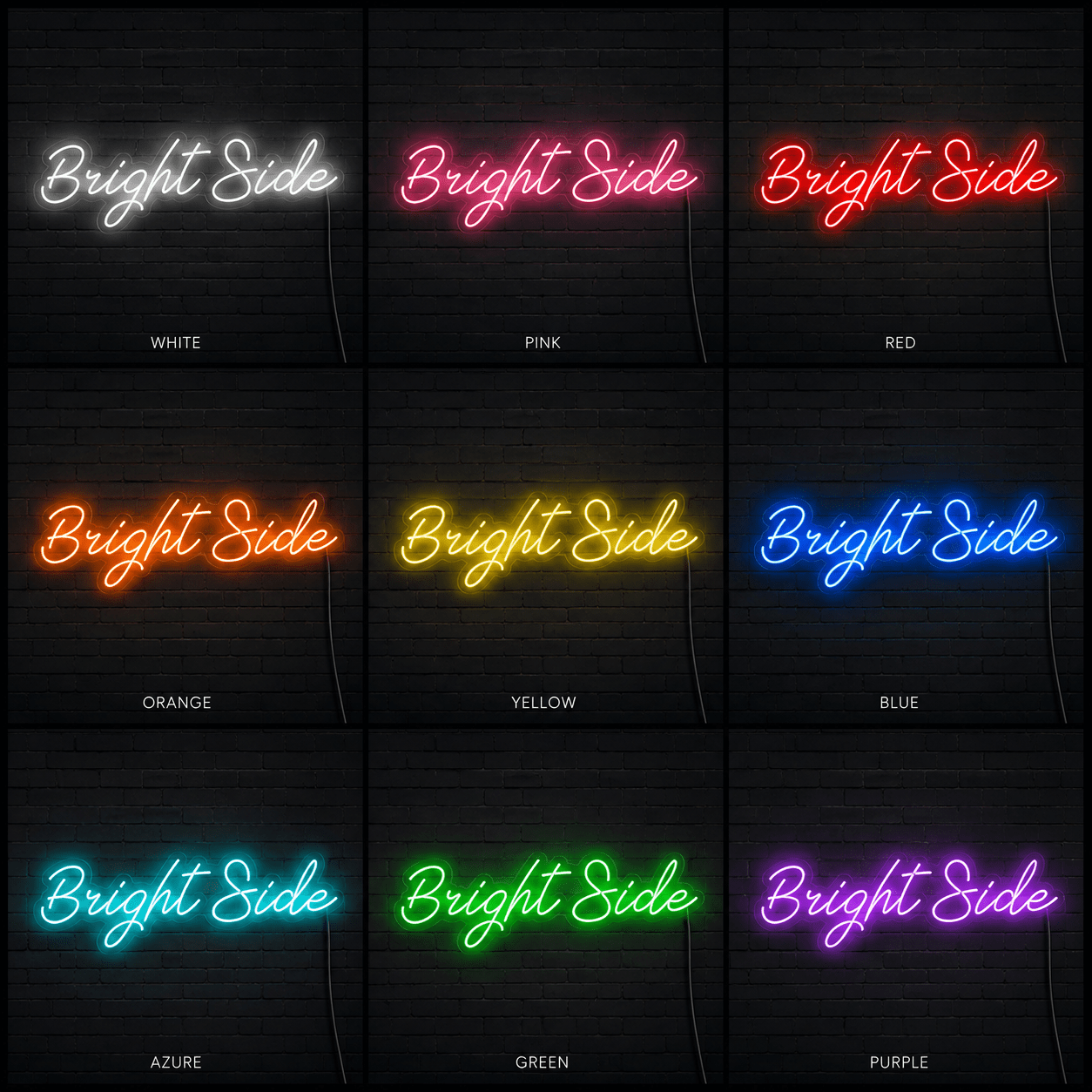 Bright Side LED Neon Sign Wall Neon Sign - Shineneon