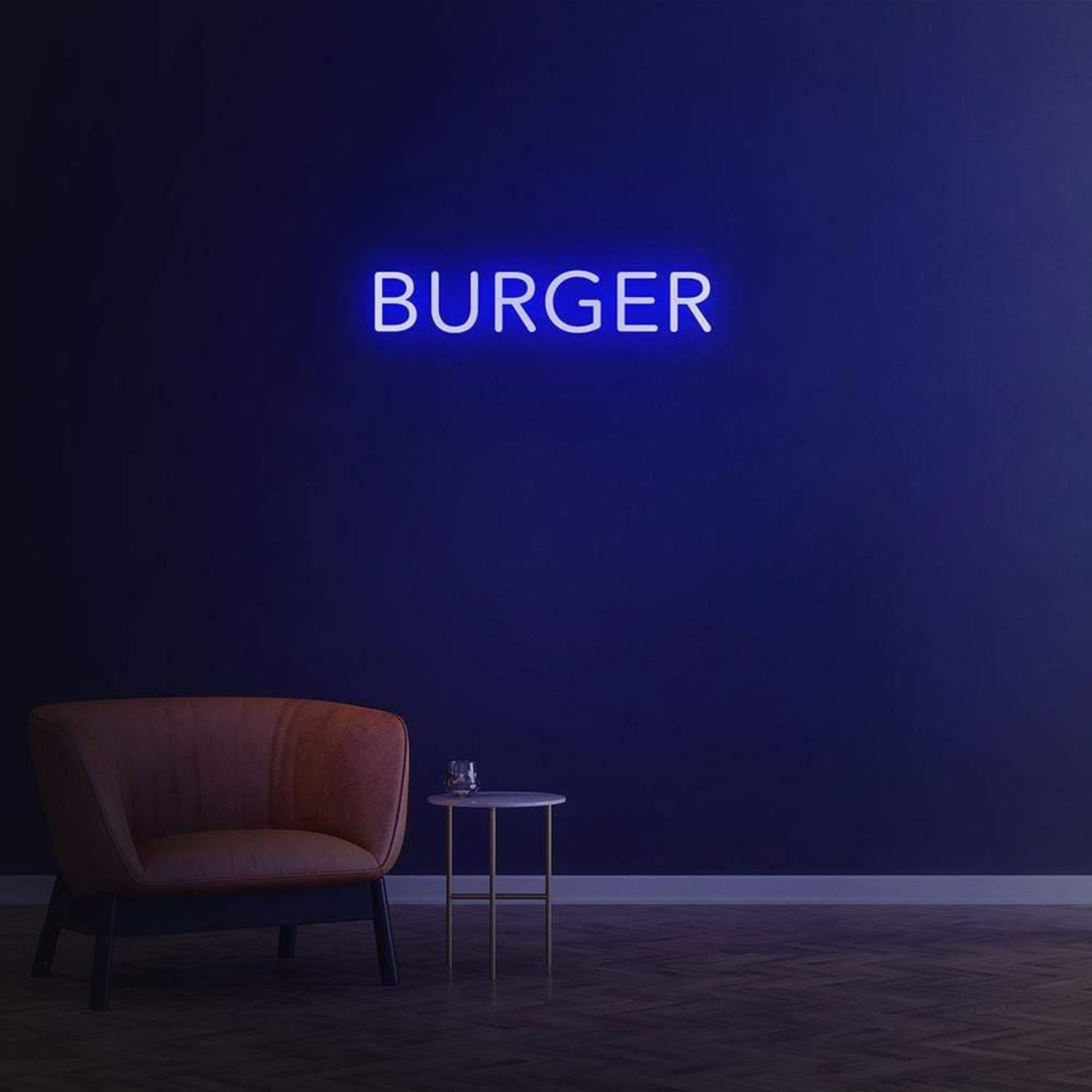 Bright Yellow Burger Led Neon Sign For Restaurant Cafe Decor | Shineneon