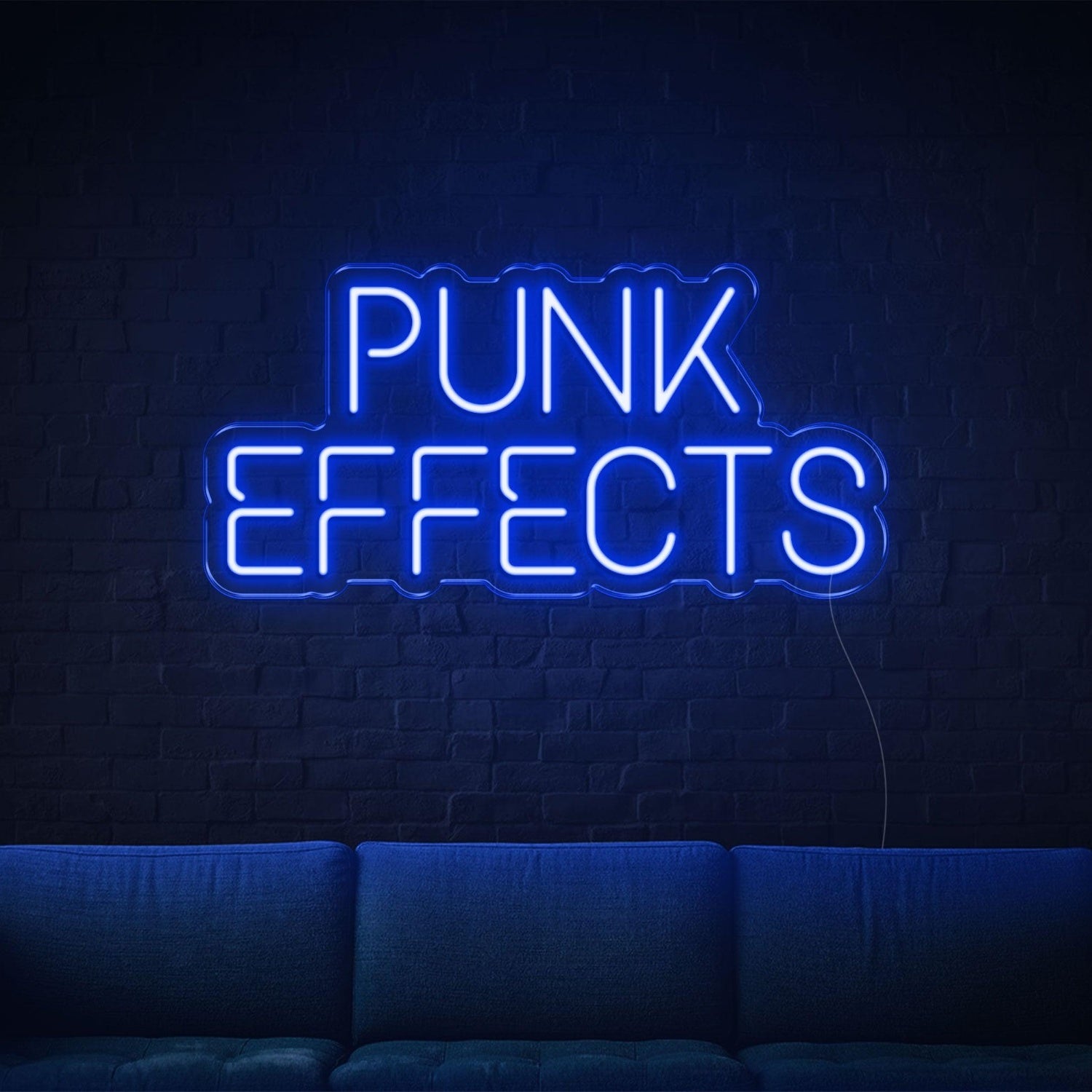 Bright Yellow Punk Effects Led Neon Sign For Home Decor | Shineneon