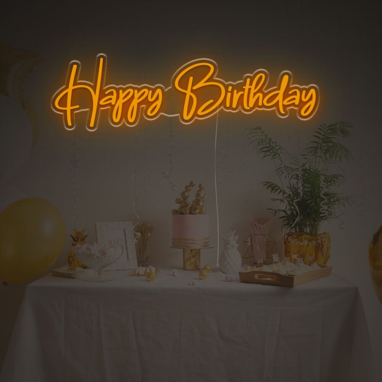 Brighten Celebrations Happy Birthday For Home Decor Led Neon Sign | Shineneon