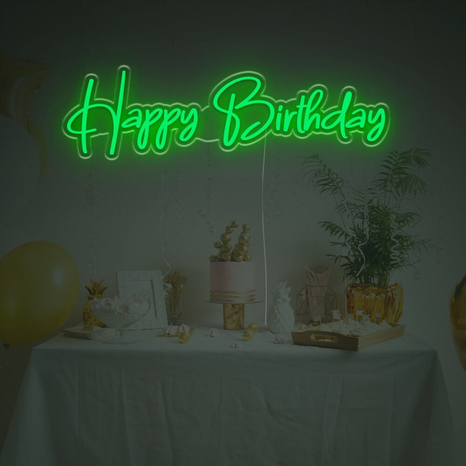 Brighten Celebrations Happy Birthday For Home Decor Led Neon Sign | Shineneon