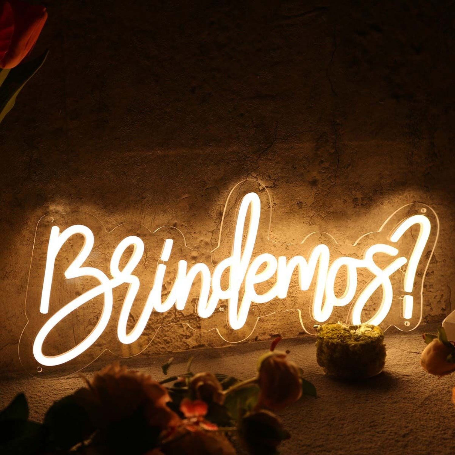 Brindemos Yellow Led Neon Sign - Shineneon