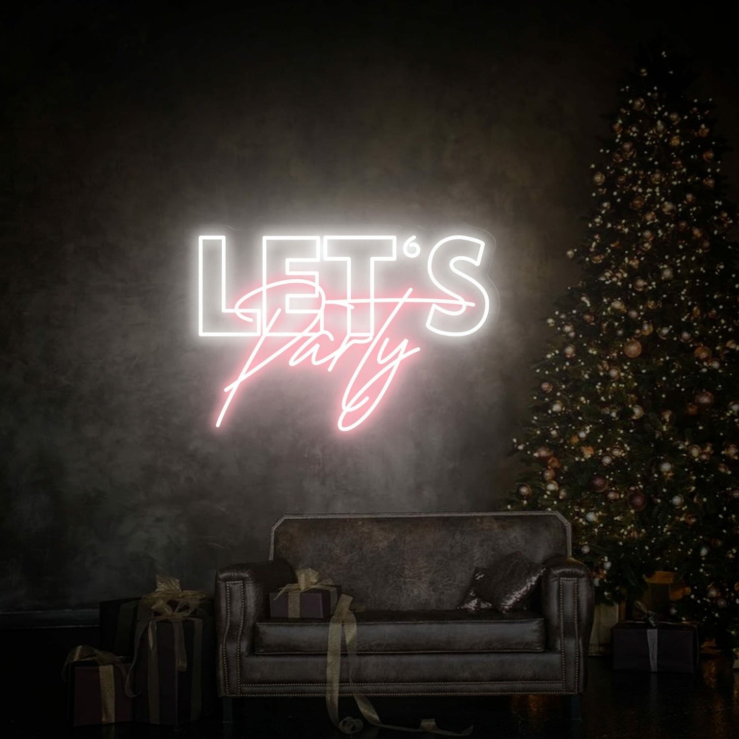 Bring Life To Your Celebrations Lets Party Led Neon Sign - Shineneon