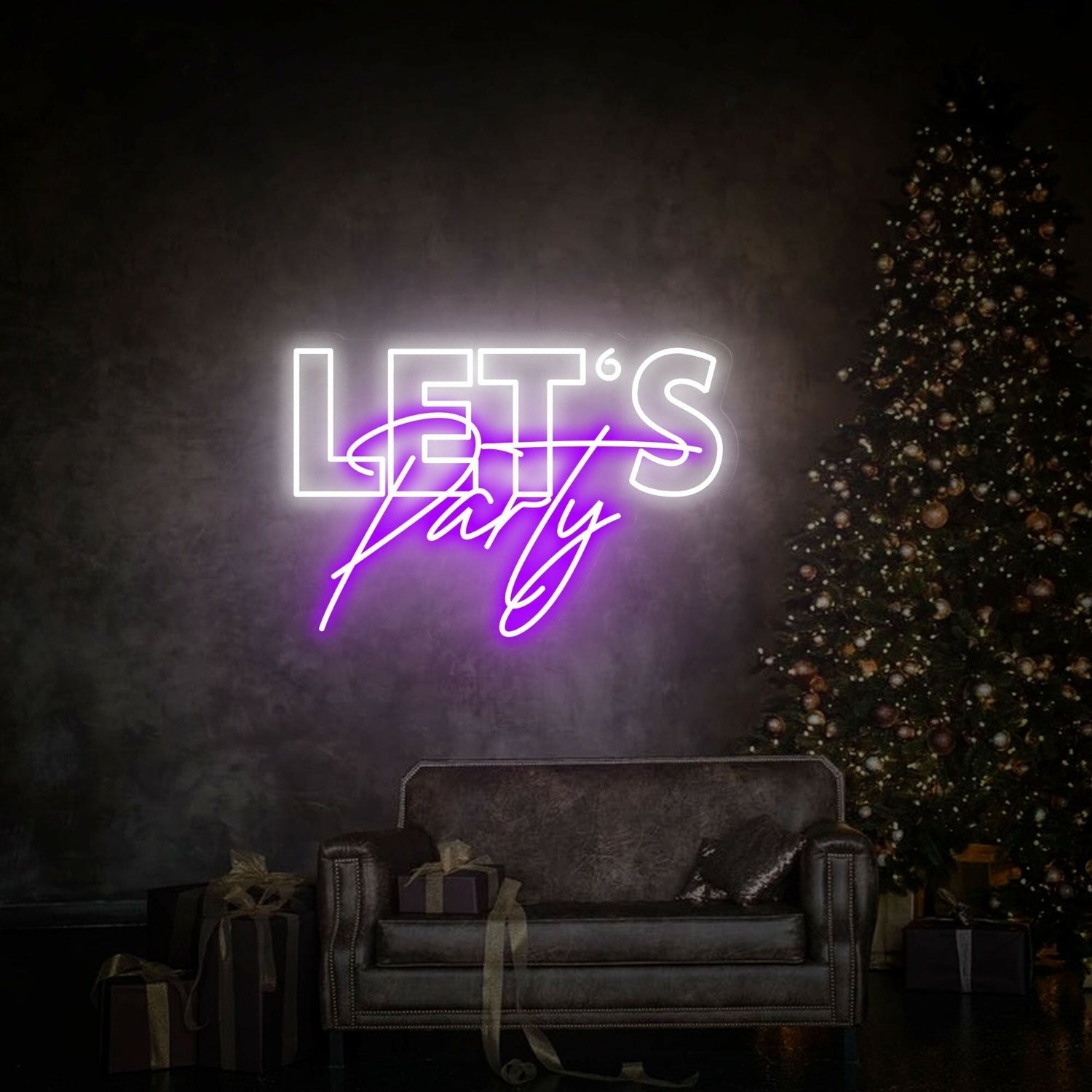 Bring Life To Your Celebrations Lets Party Led Neon Sign - Shineneon