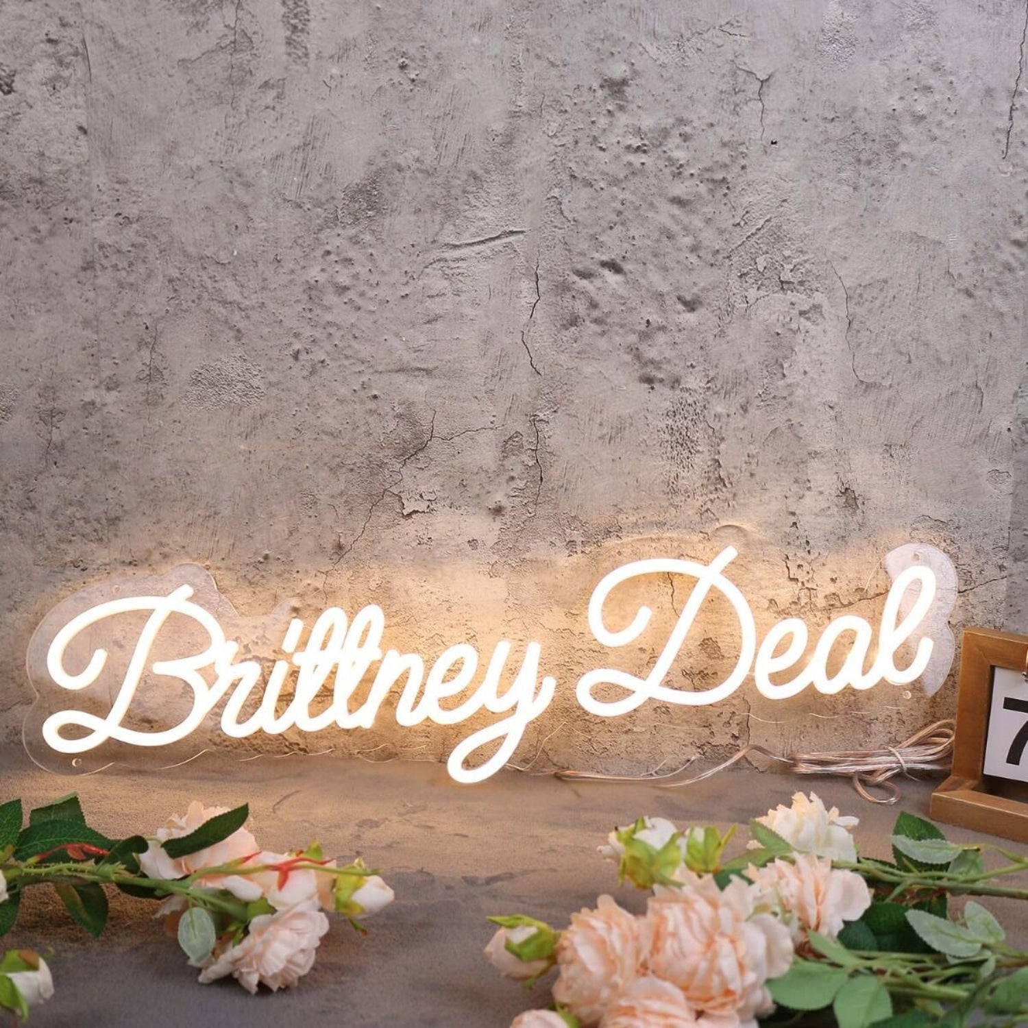 Brittney Deal Yellow Led Neon Sign - Shineneon