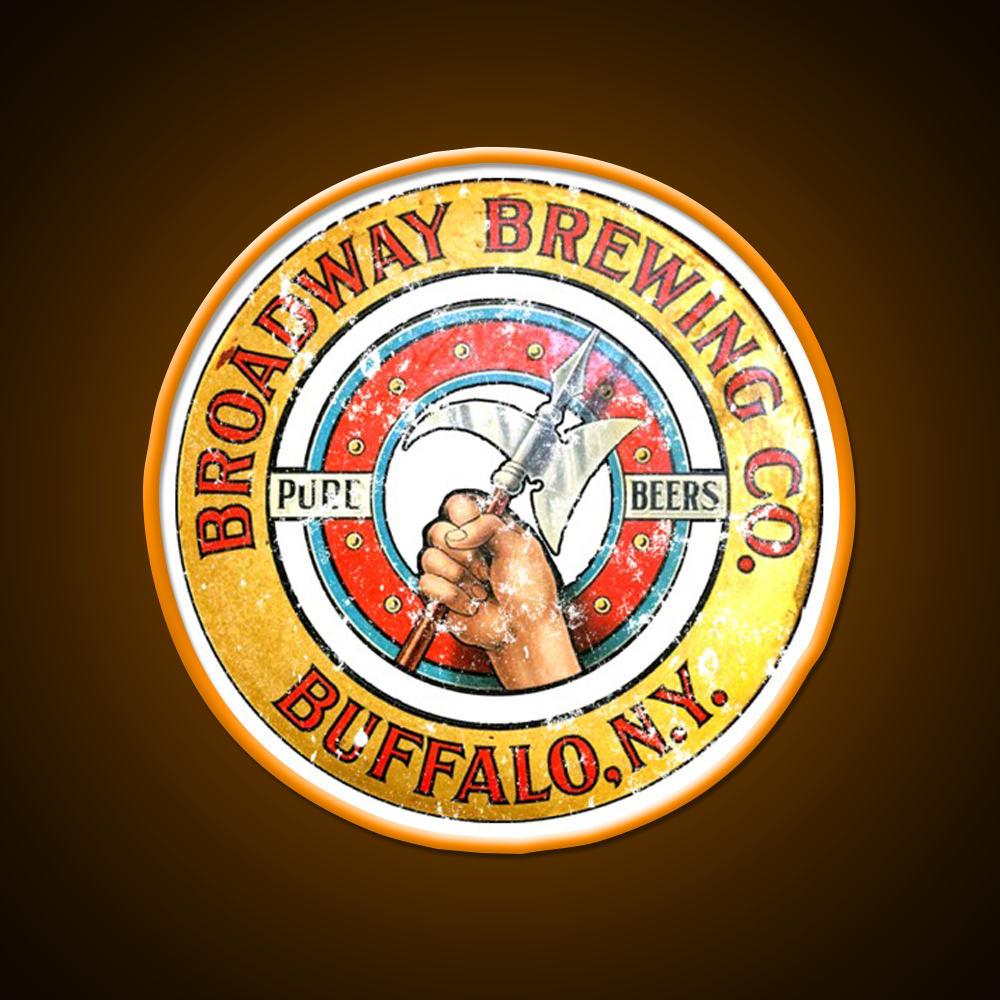 Broadway Brewery Beer Bar Decor Led Neon Sign Rgb Color - LED neon sign view 6