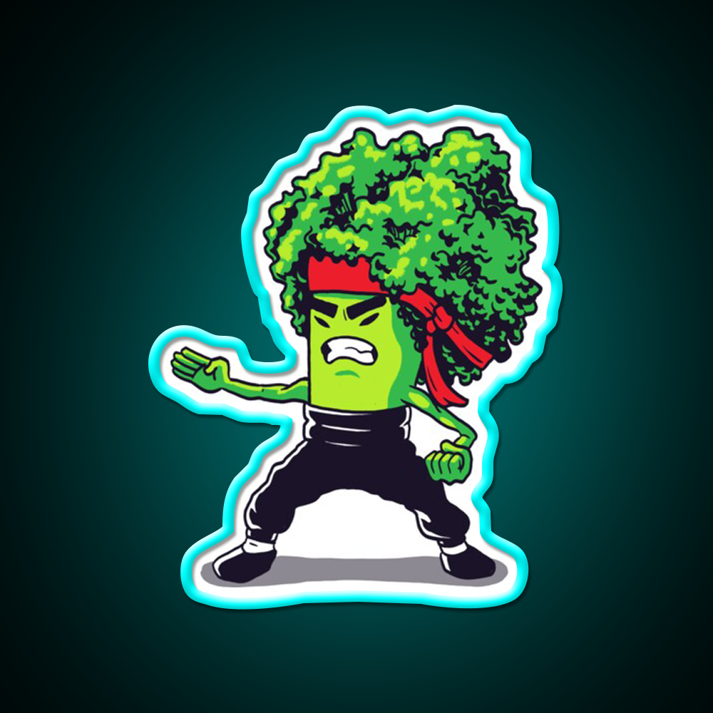 Brocco Lee Fast Food Led Neon Sign For Burger Place Rgb Color