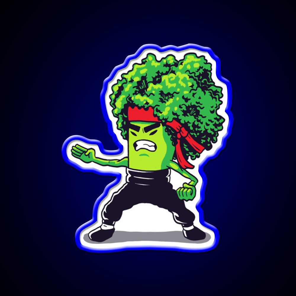 Brocco Lee Fast Food Led Neon Sign For Burger Place Rgb Color