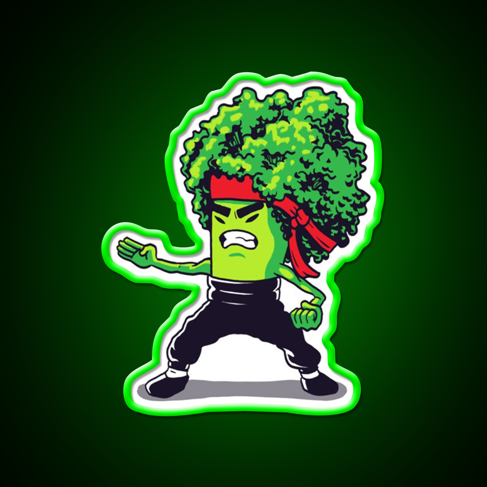 Brocco Lee Fast Food Led Neon Sign For Burger Place Rgb Color