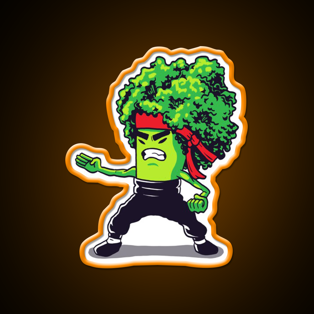 Brocco Lee Fast Food Led Neon Sign For Burger Place Rgb Color