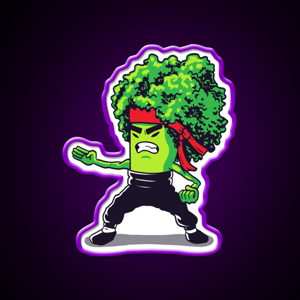 Brocco Lee Fast Food Led Neon Sign For Burger Place Rgb Color