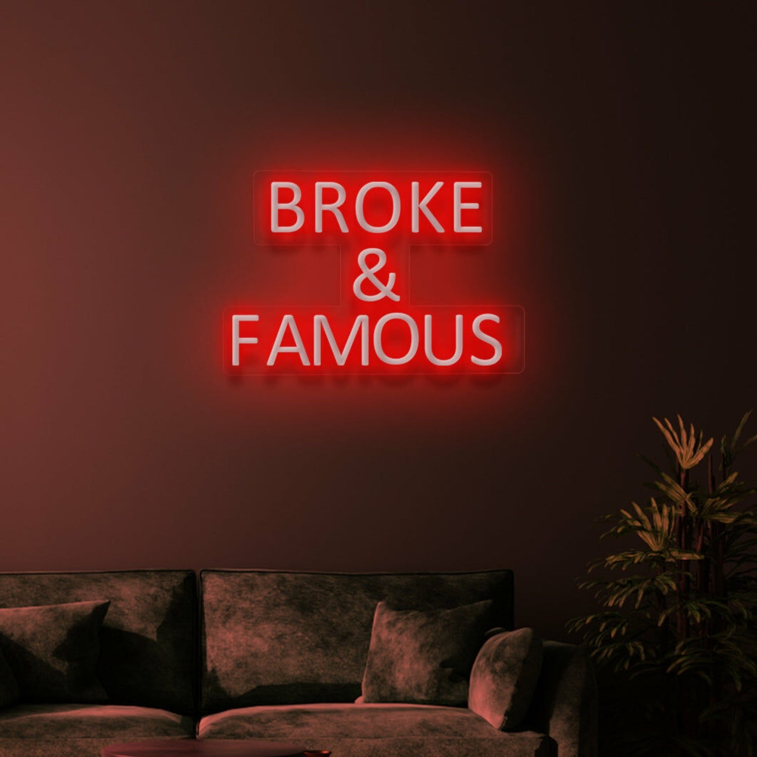 Broke Famous Neon Humor For Aspiring Stars | Shineneon