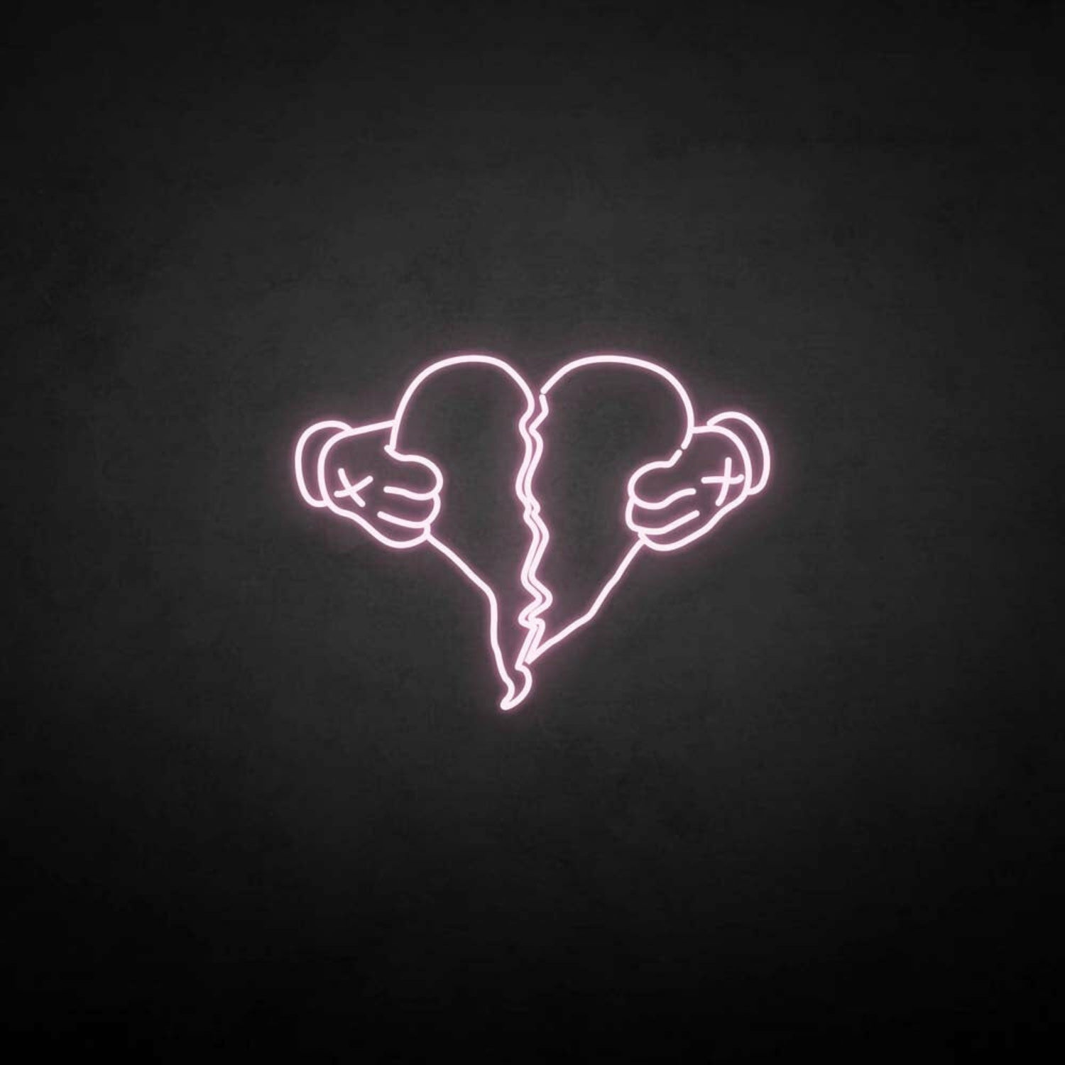 Broken Heart Neon Sign | Shineneon