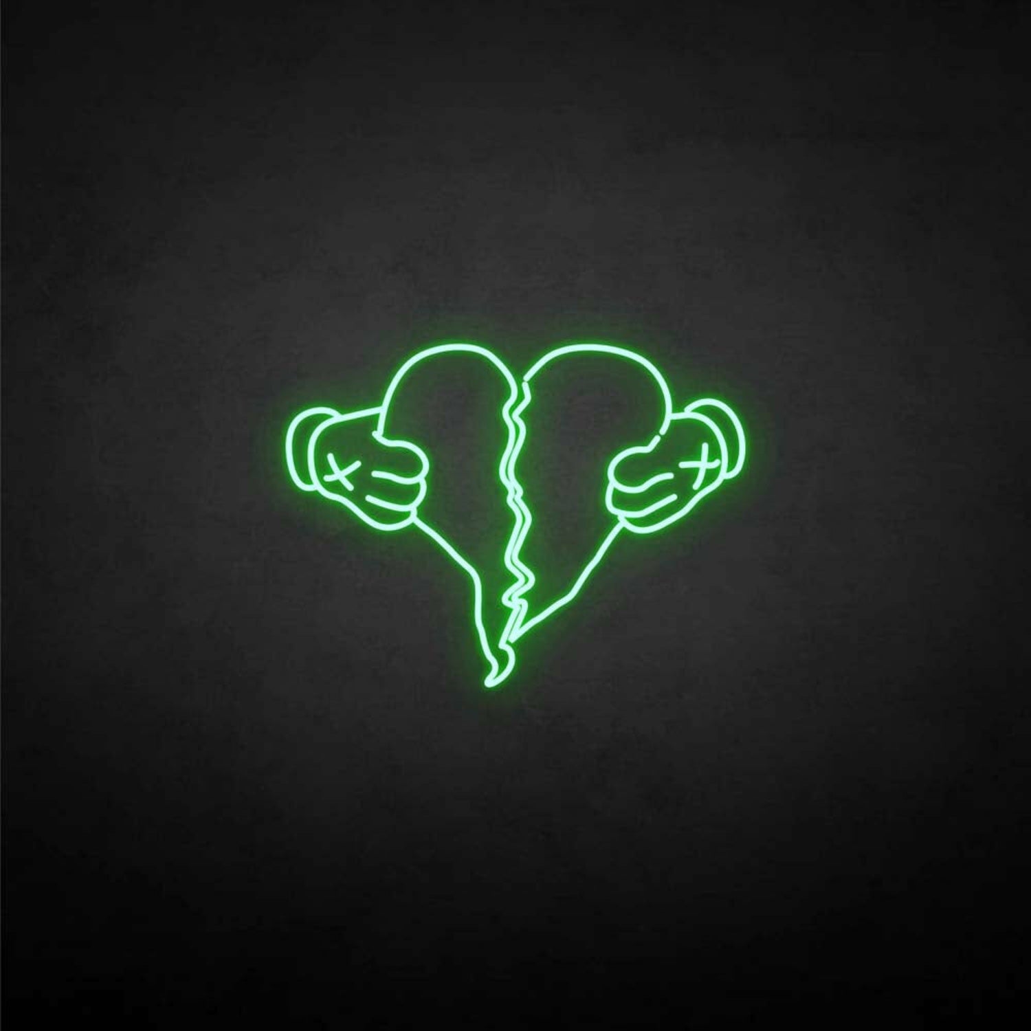 Broken Heart Neon Sign | Shineneon
