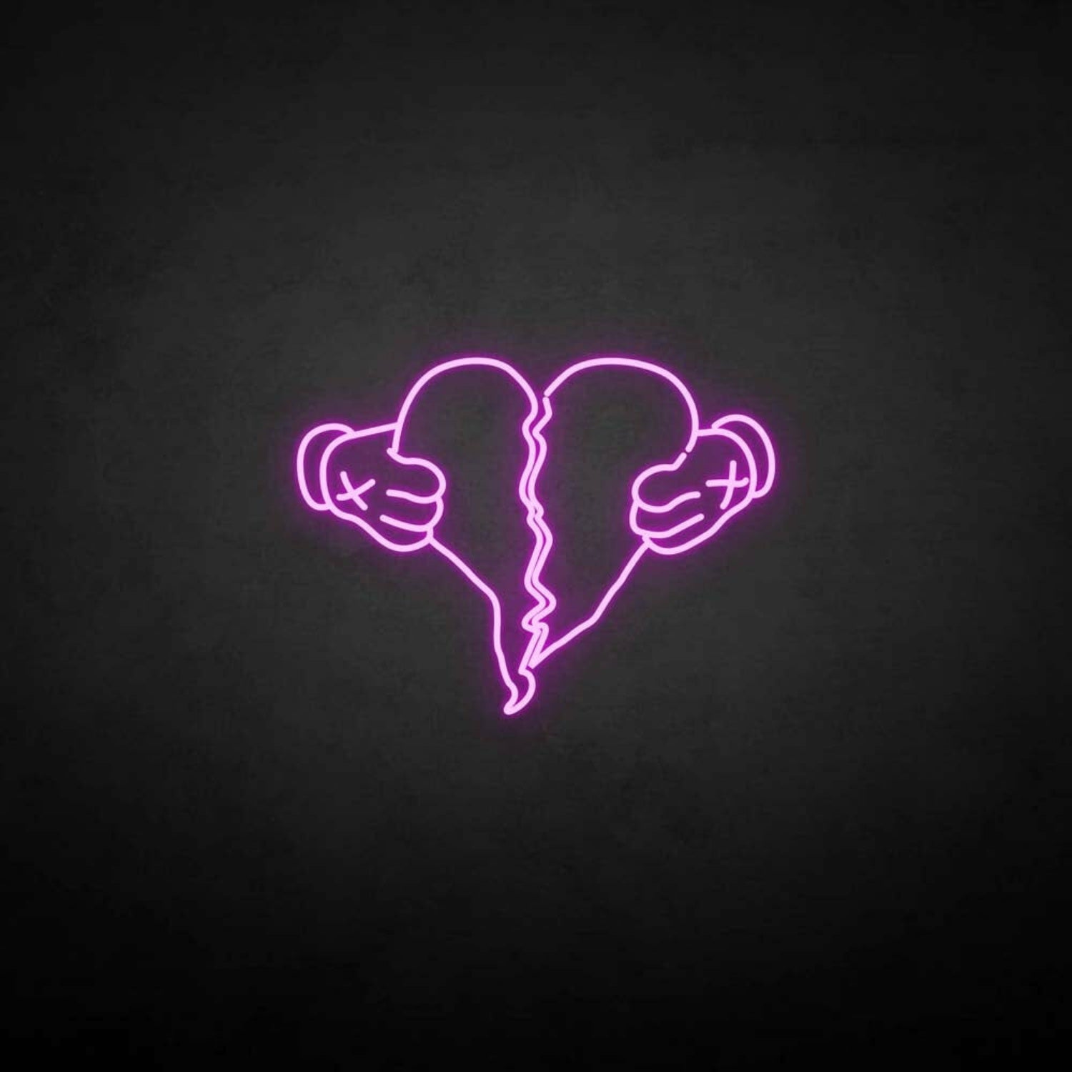 Broken Heart Neon Sign | Shineneon