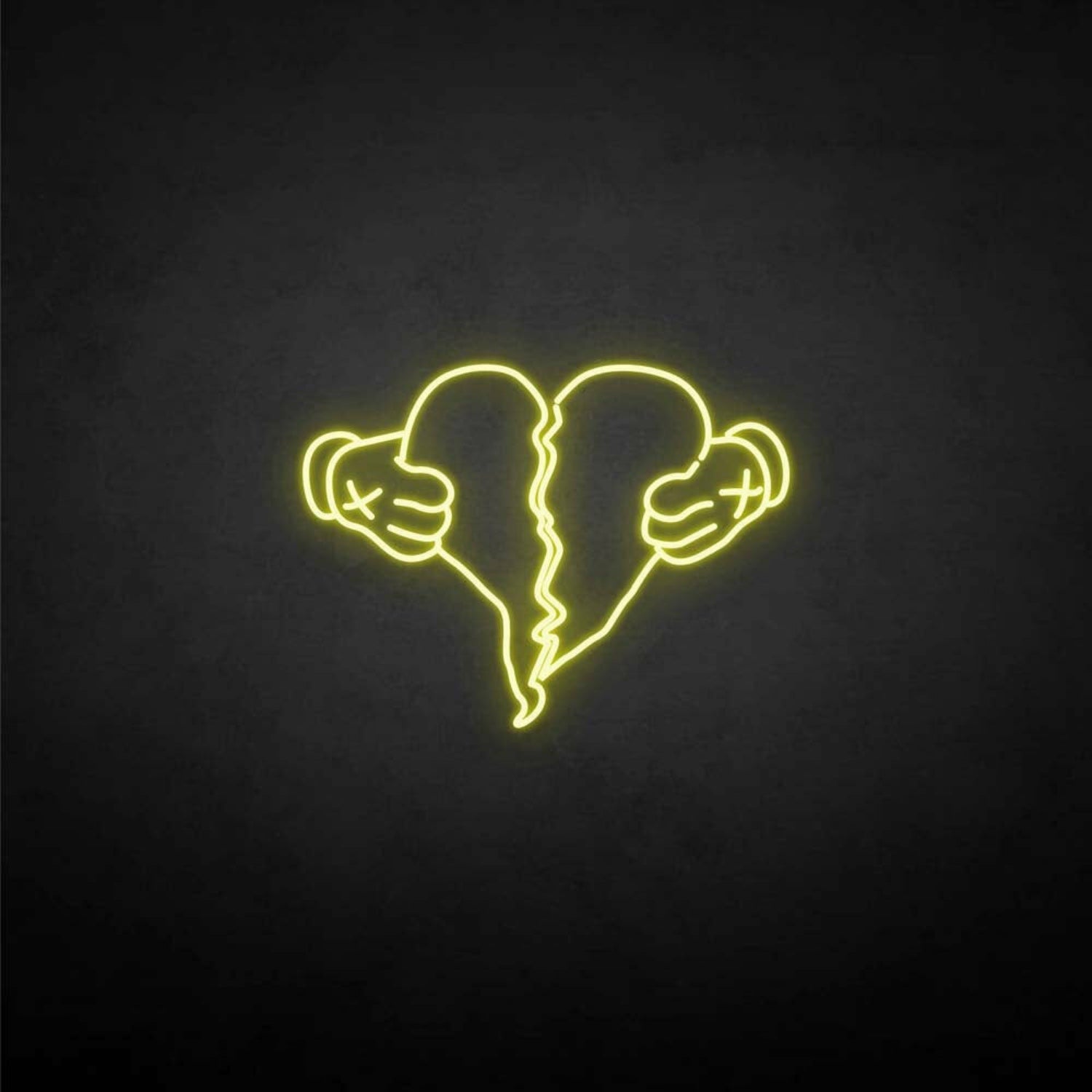 Broken Heart Neon Sign | Shineneon