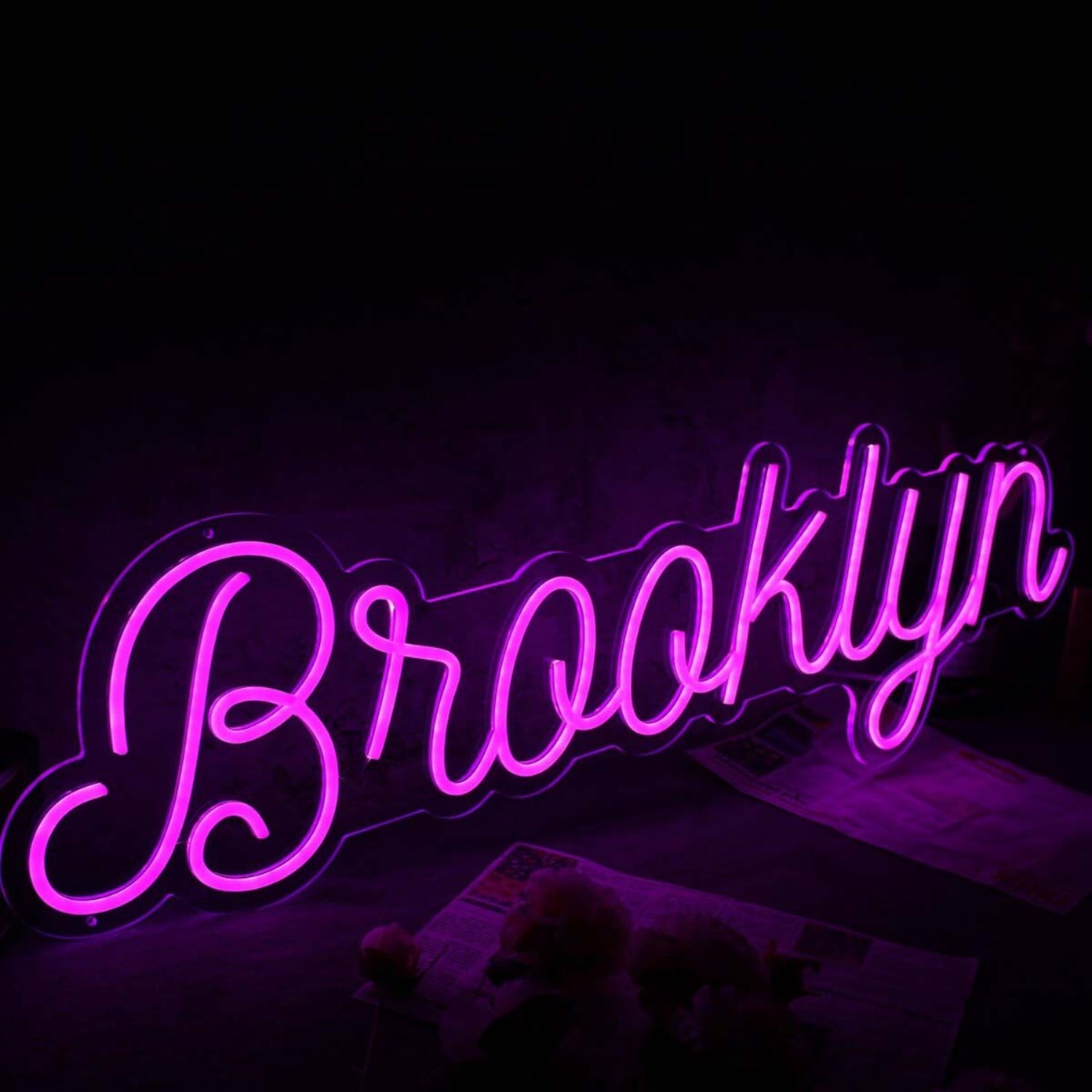 Brooklyn Pink Led Neon Sign | Shineneon