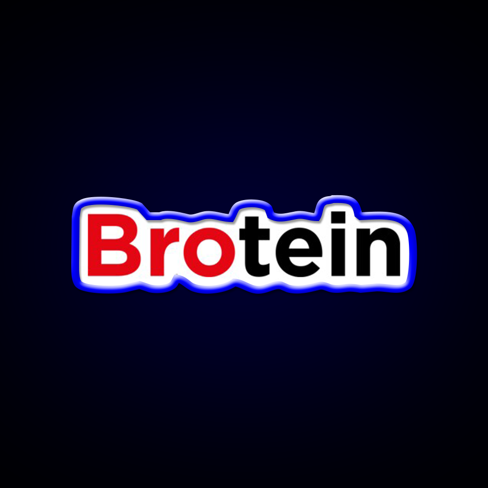 Brotein Gym Fitness Led Neon Sign Rgb Color