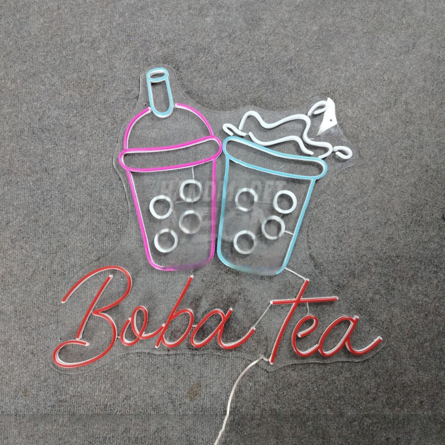 Bubble Milk Tea Led Sign Milk Tea Store Wall Decor | Shineneon