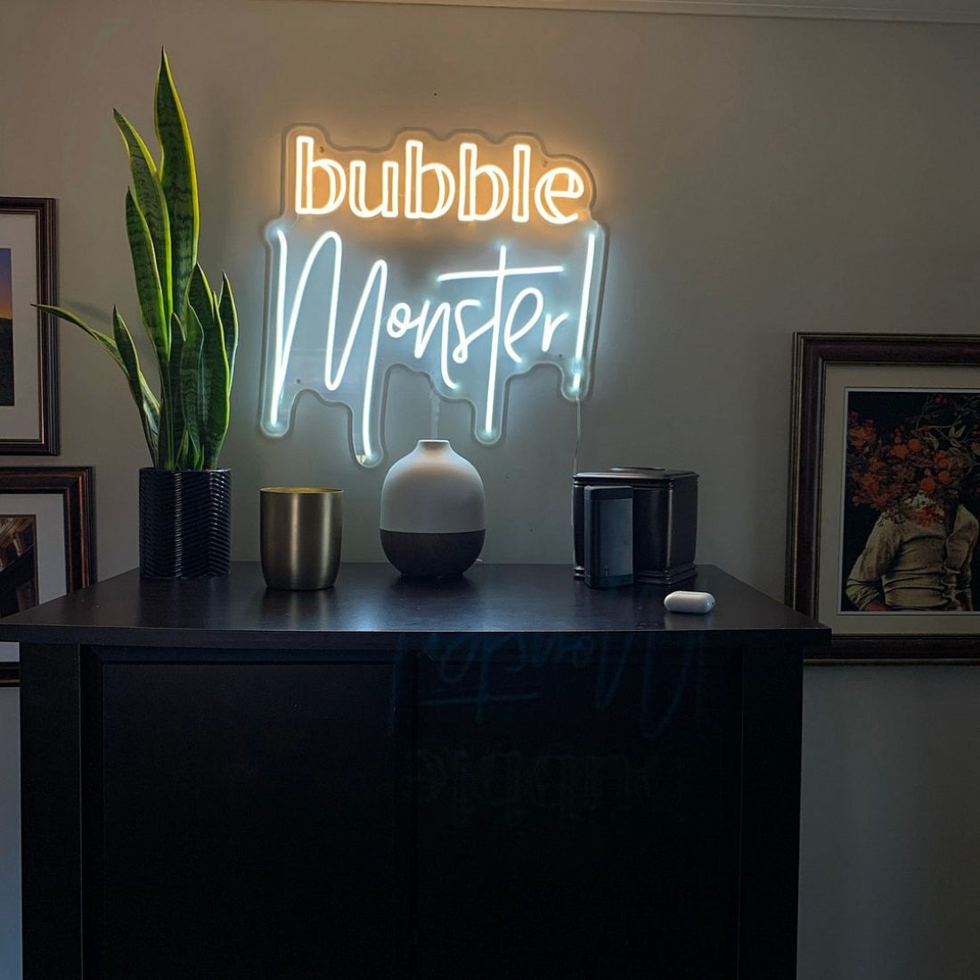 Bubble Monster Led Sign Business Neon Sign
