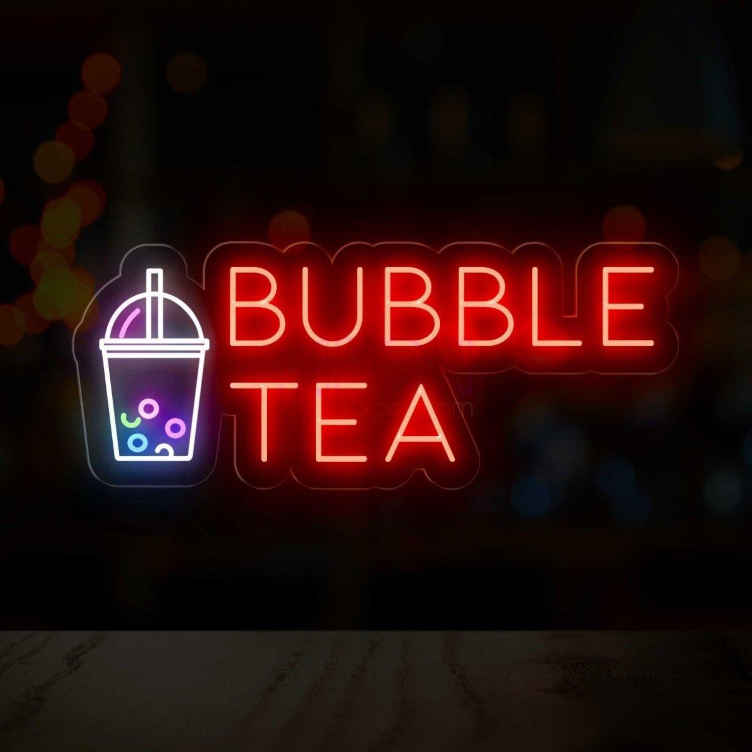 Bubble Tea Led Neon Sign For Tea Shops | Shineneon