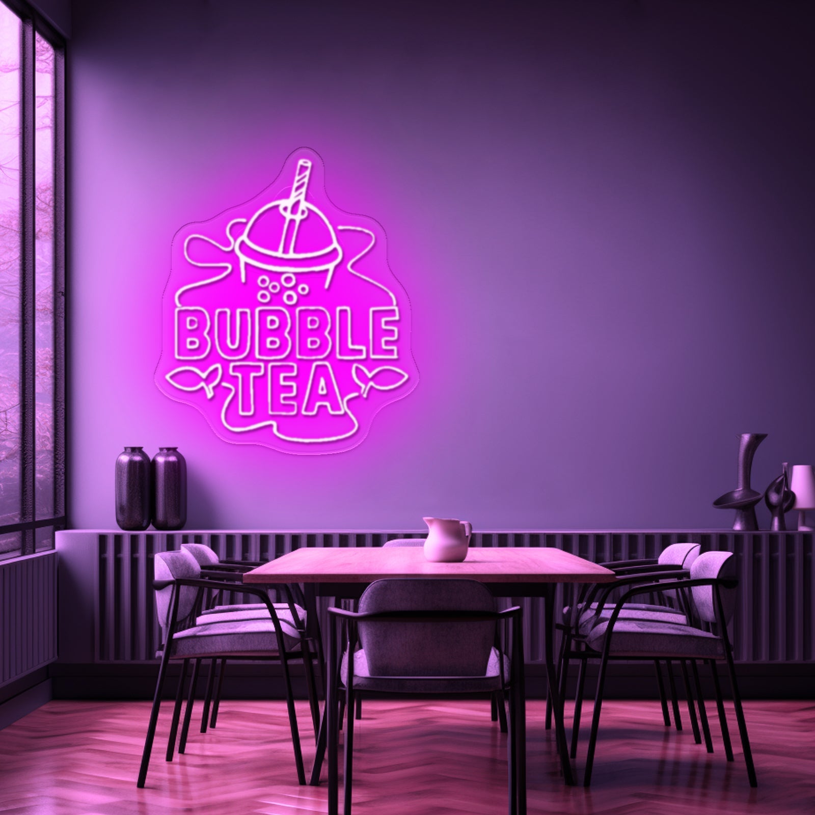 Bubble Tea Milk Tea Led Sign Lights - Shineneon