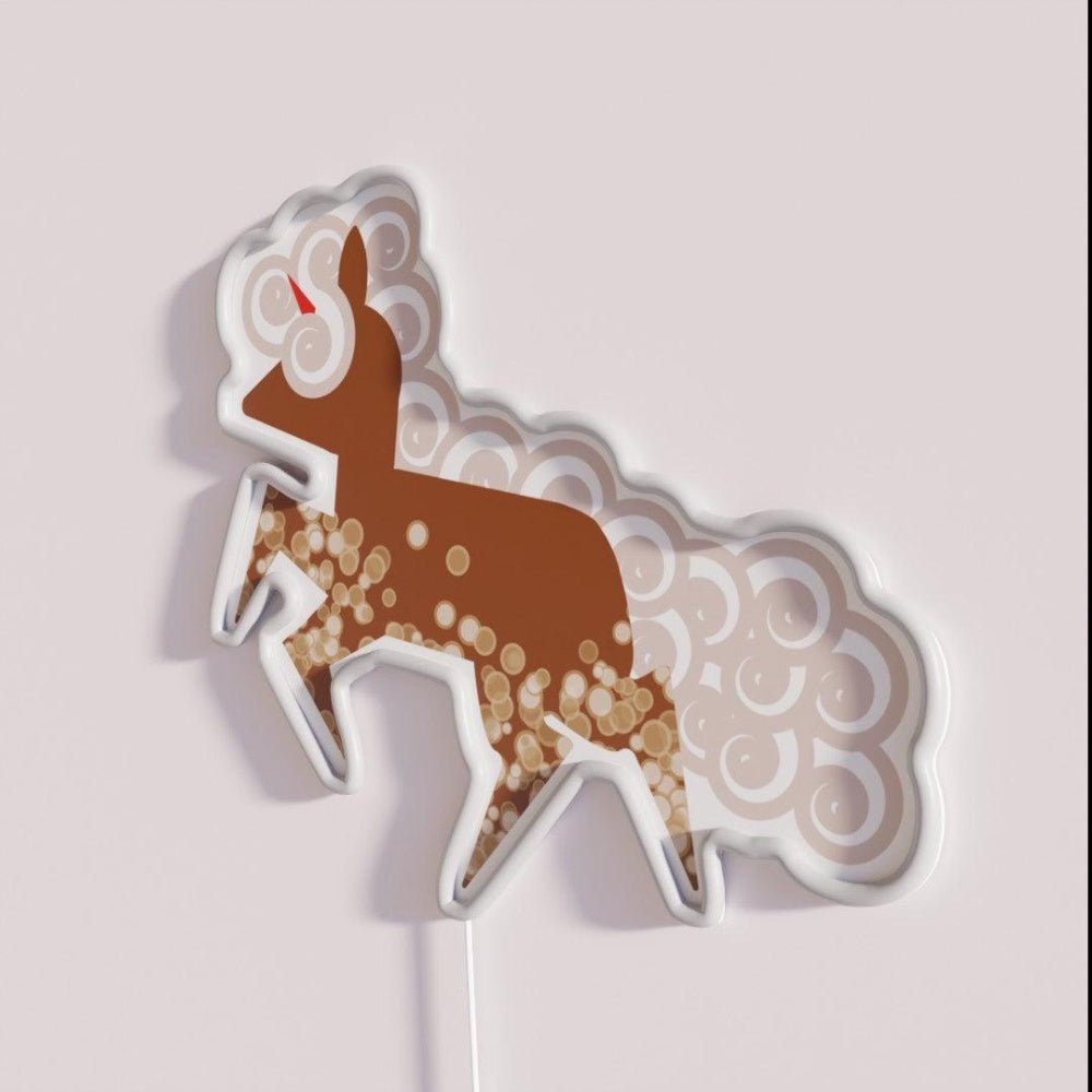 Bubbly Float Unicorn Rgb Led Neon Sign - Shineneon