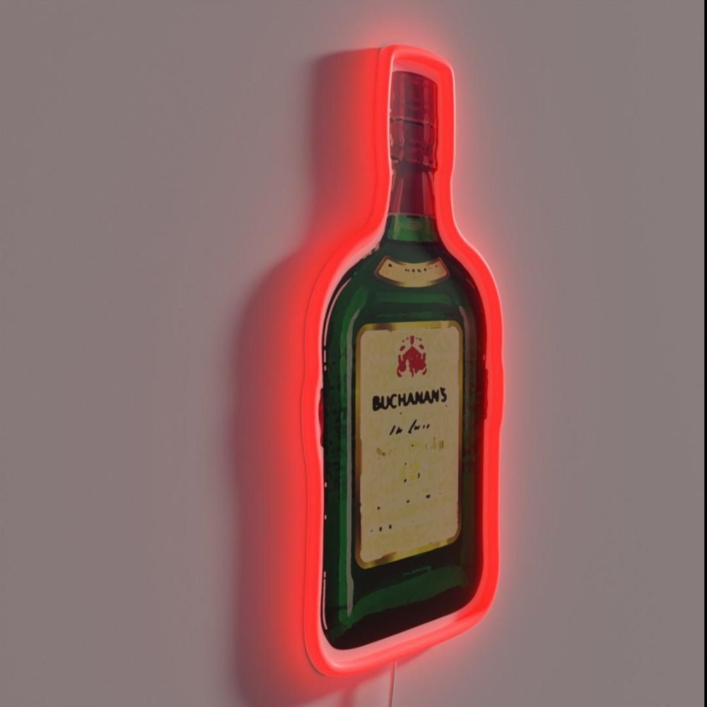 Buchanans Bottle Rgb Led Neon Sign - Shineneon