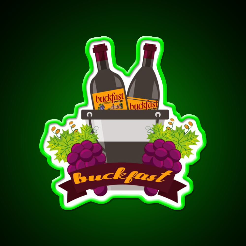 Buckfast Tonic Wine Beer Bar Decor Led Neon Sign Rgb Color - LED neon sign view 8